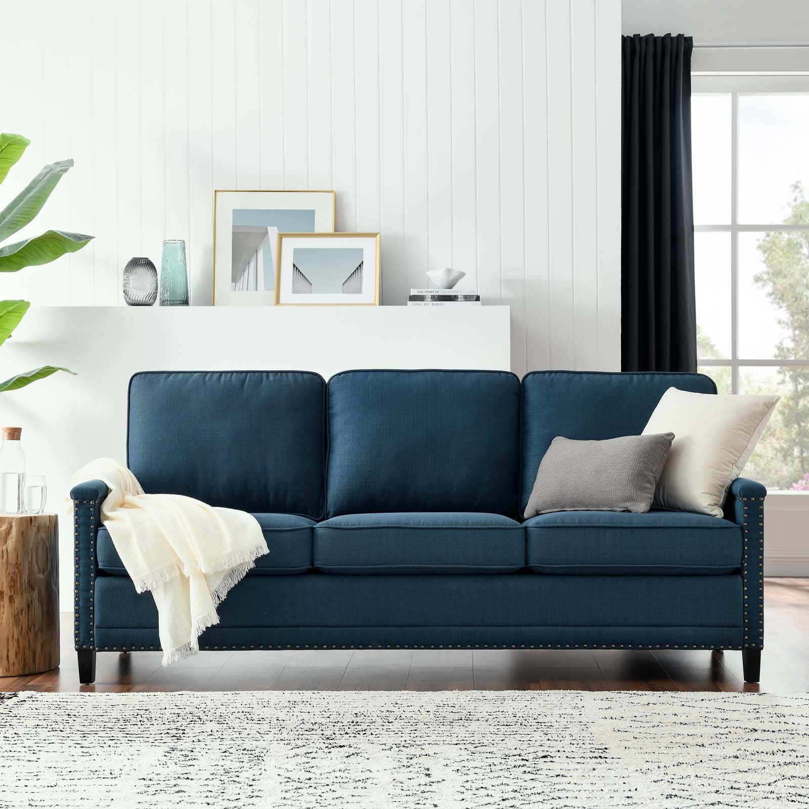 Ashton Upholstered Fabric Sofa - East Shore Modern Home Furnishings