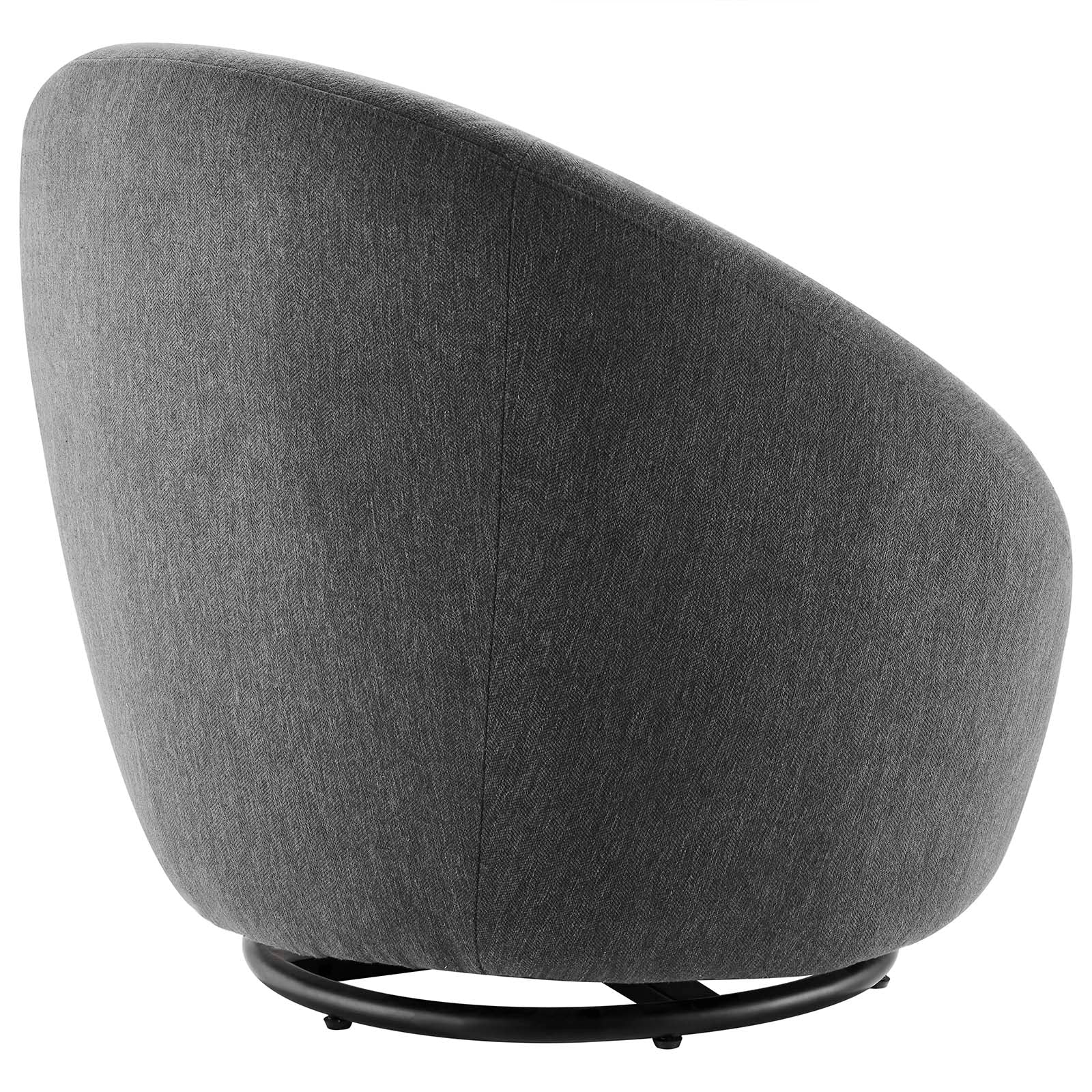 Buttercup Fabric Upholstered Swivel Chair - East Shore Modern Home Furnishings