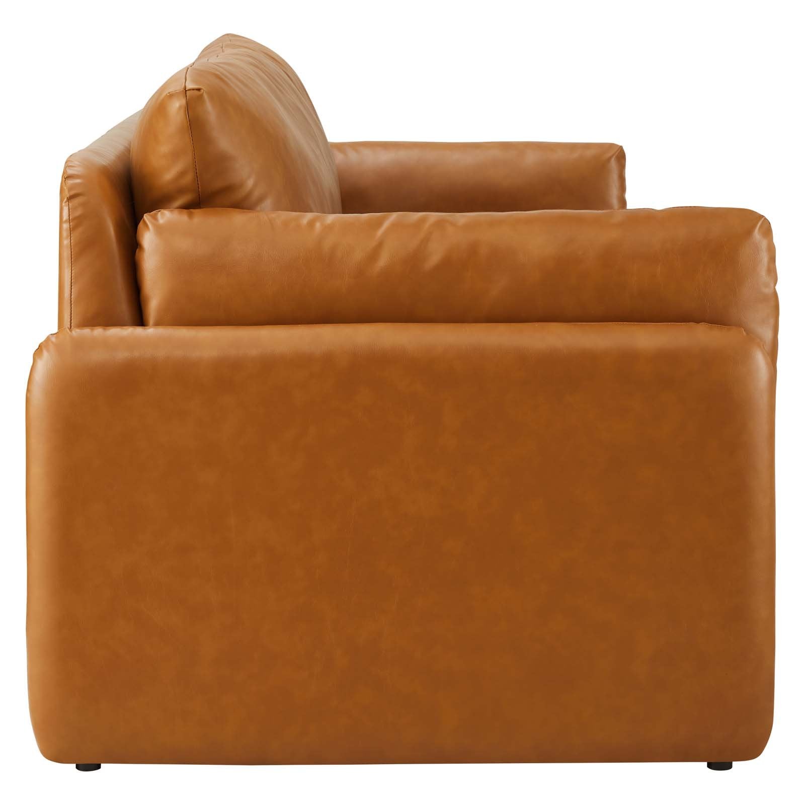 Indicate Vegan Leather Sofa - East Shore Modern Home Furnishings