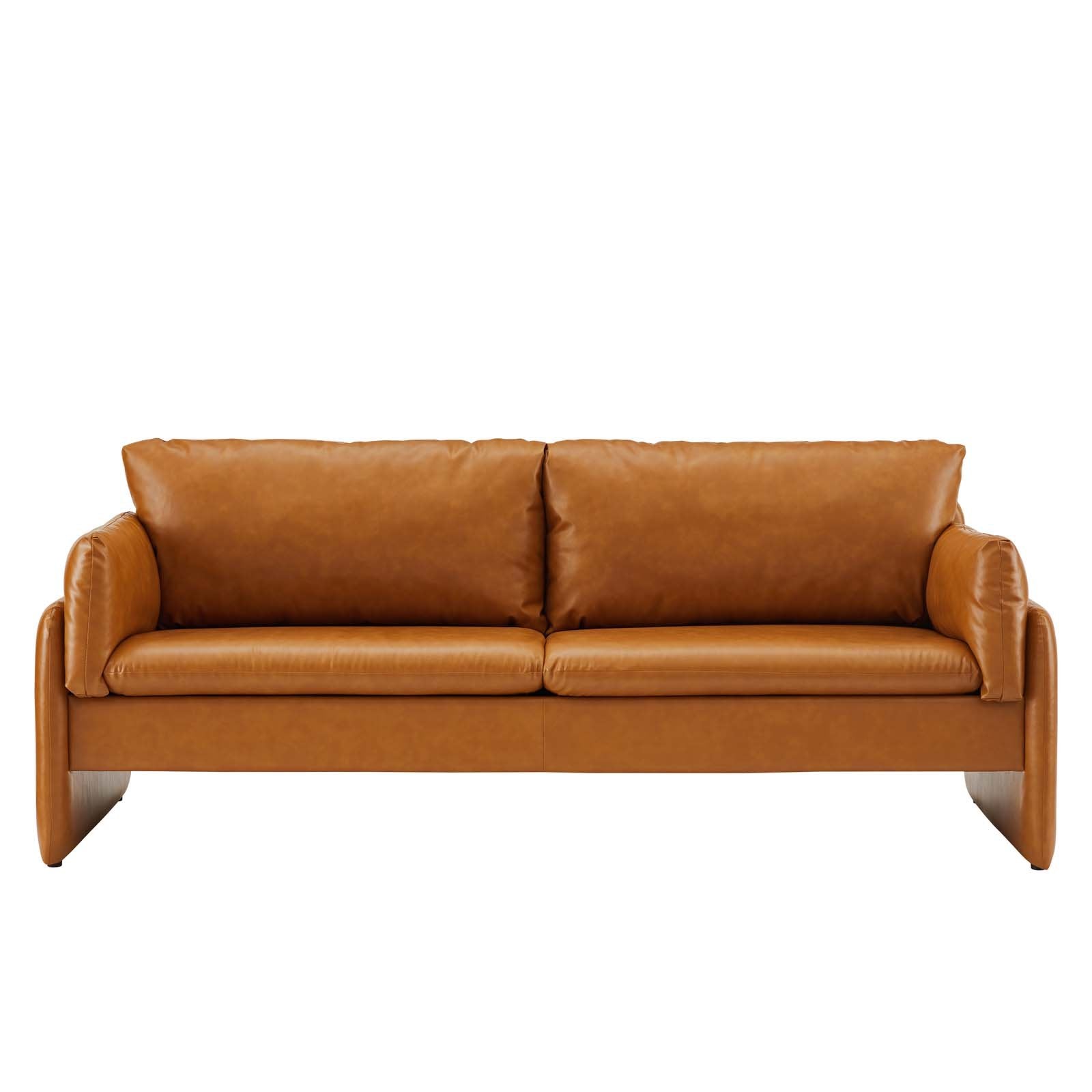 Indicate Vegan Leather Sofa - East Shore Modern Home Furnishings