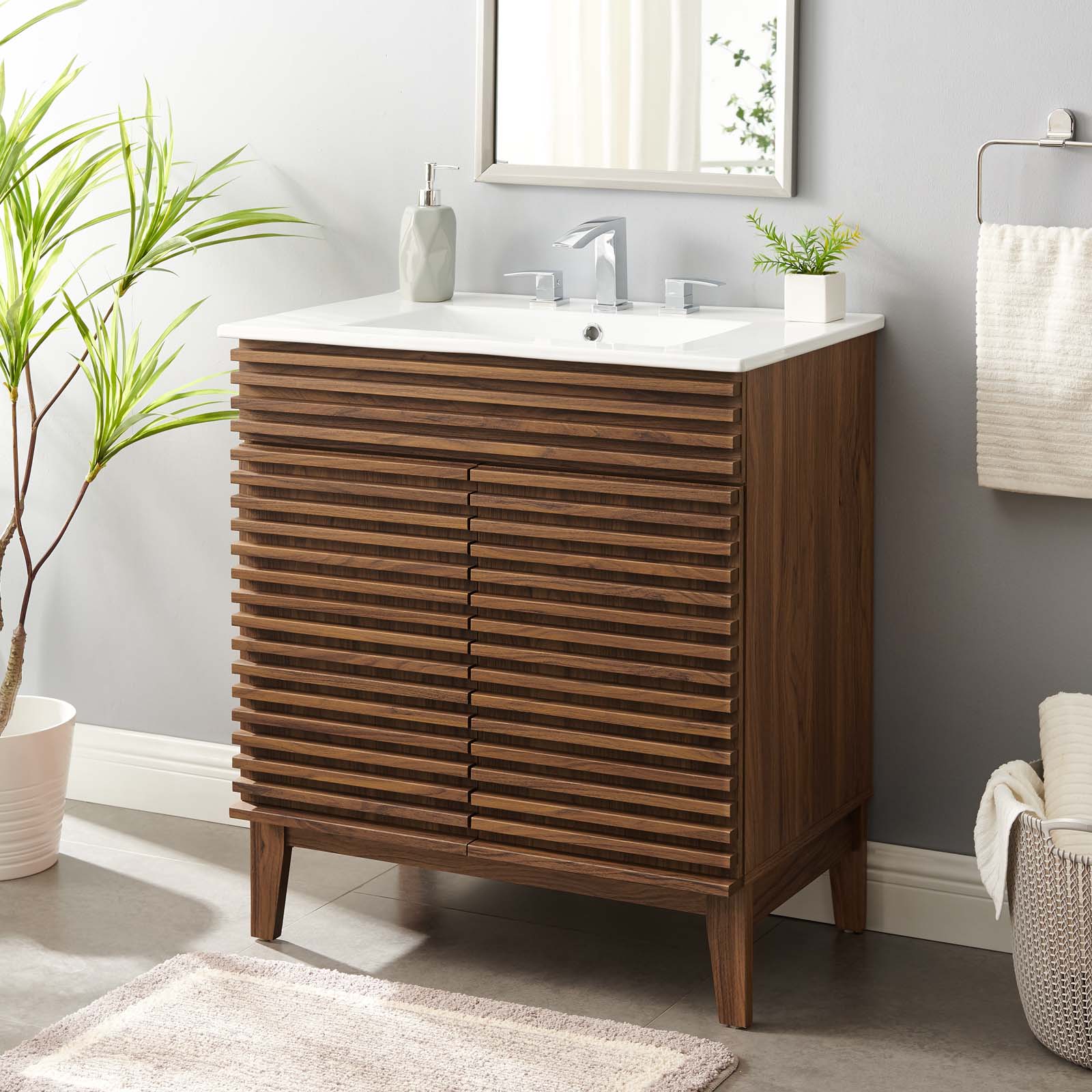 Render 30" Bathroom Vanity Cabinet - East Shore Modern Home Furnishings