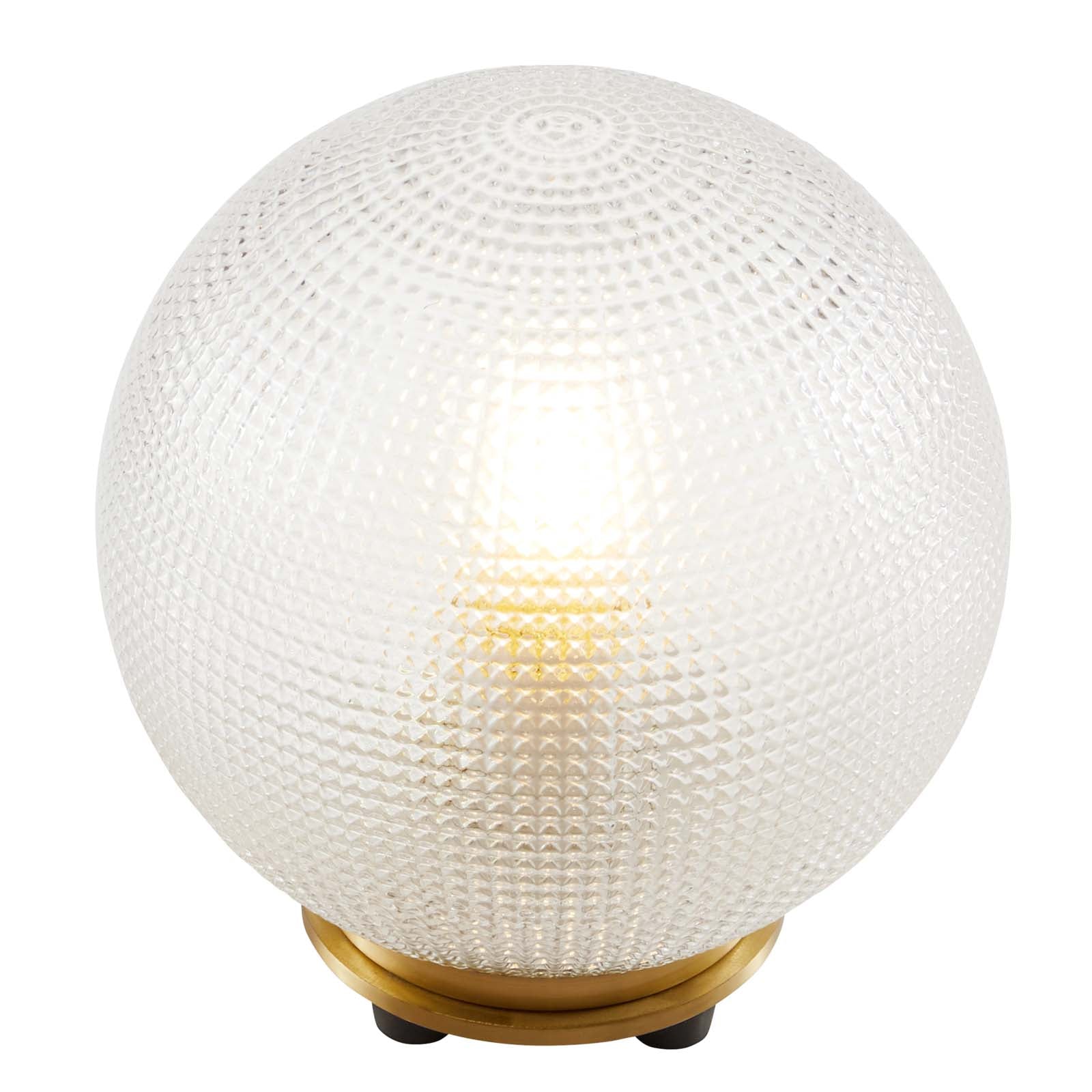 Destiny Glass and Metal Table Lamp - East Shore Modern Home Furnishings