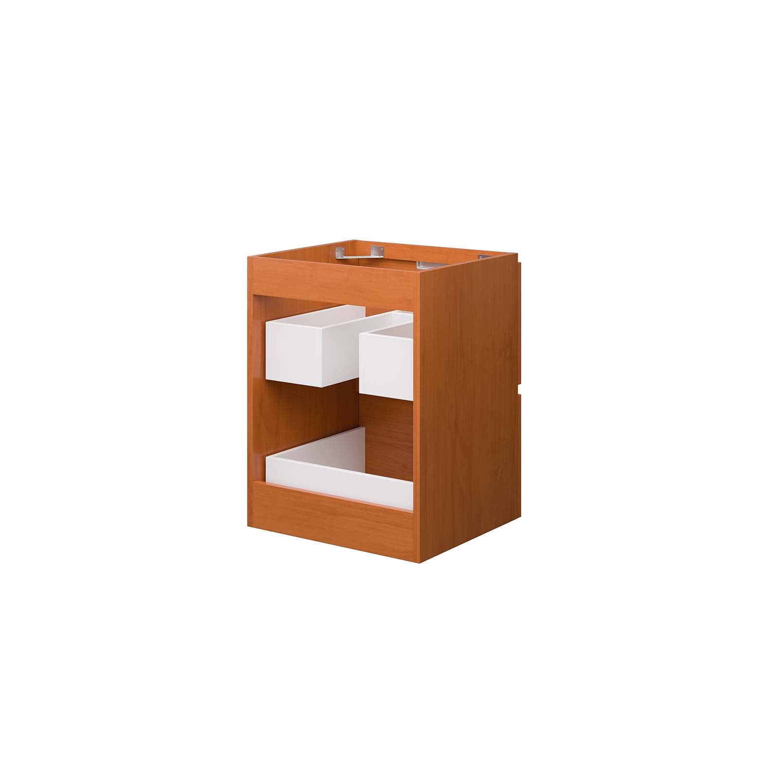 Scenic 18" Wall-Mount Bathroom Vanity Cabinet (Sink Basin Not Included) - East Shore Modern Home Furnishings
