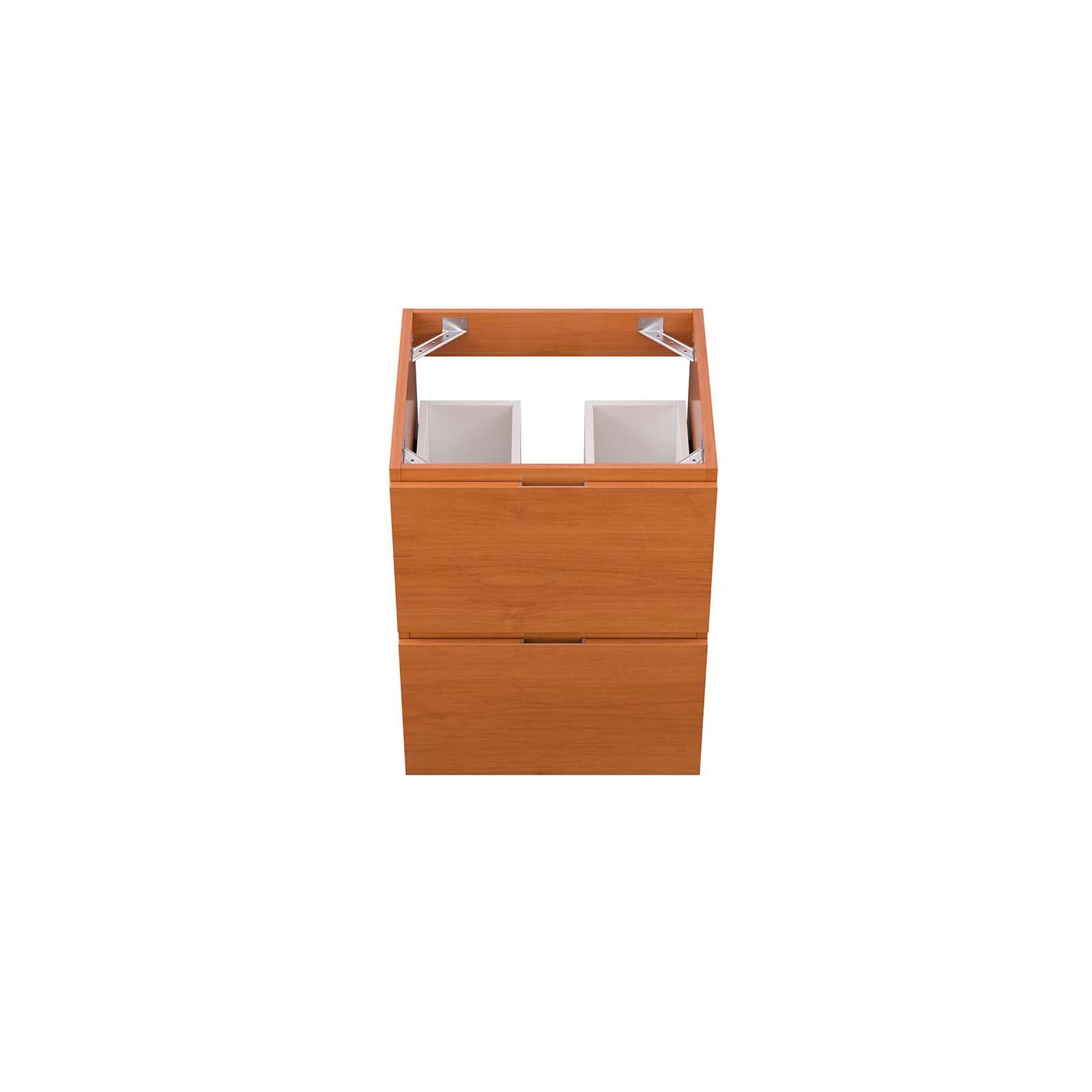 Scenic 18" Wall-Mount Bathroom Vanity Cabinet (Sink Basin Not Included) - East Shore Modern Home Furnishings