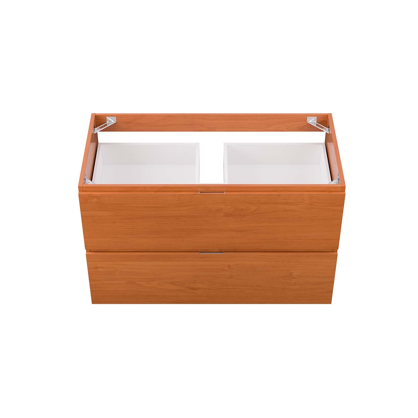 Scenic 36" Wall-Mount Bathroom Vanity Cabinet (Sink Basin Not Included) - East Shore Modern Home Furnishings