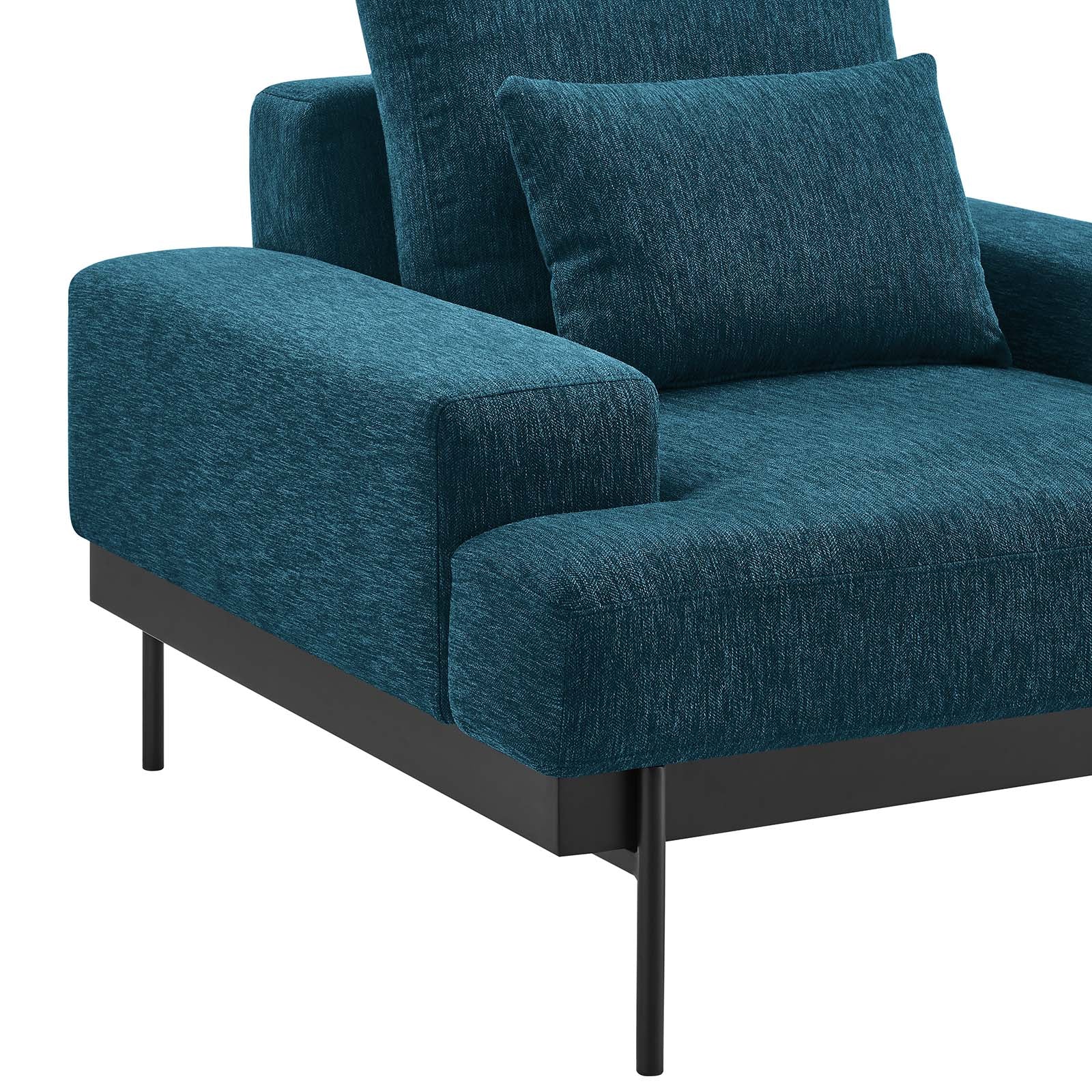 Proximity Upholstered Fabric Armchair - East Shore Modern Home Furnishings