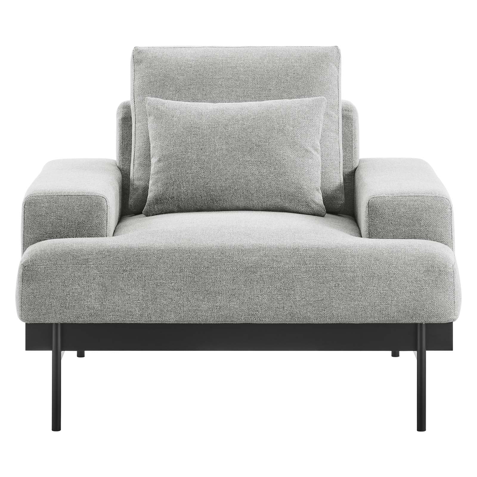 Proximity Upholstered Fabric Armchair - East Shore Modern Home Furnishings