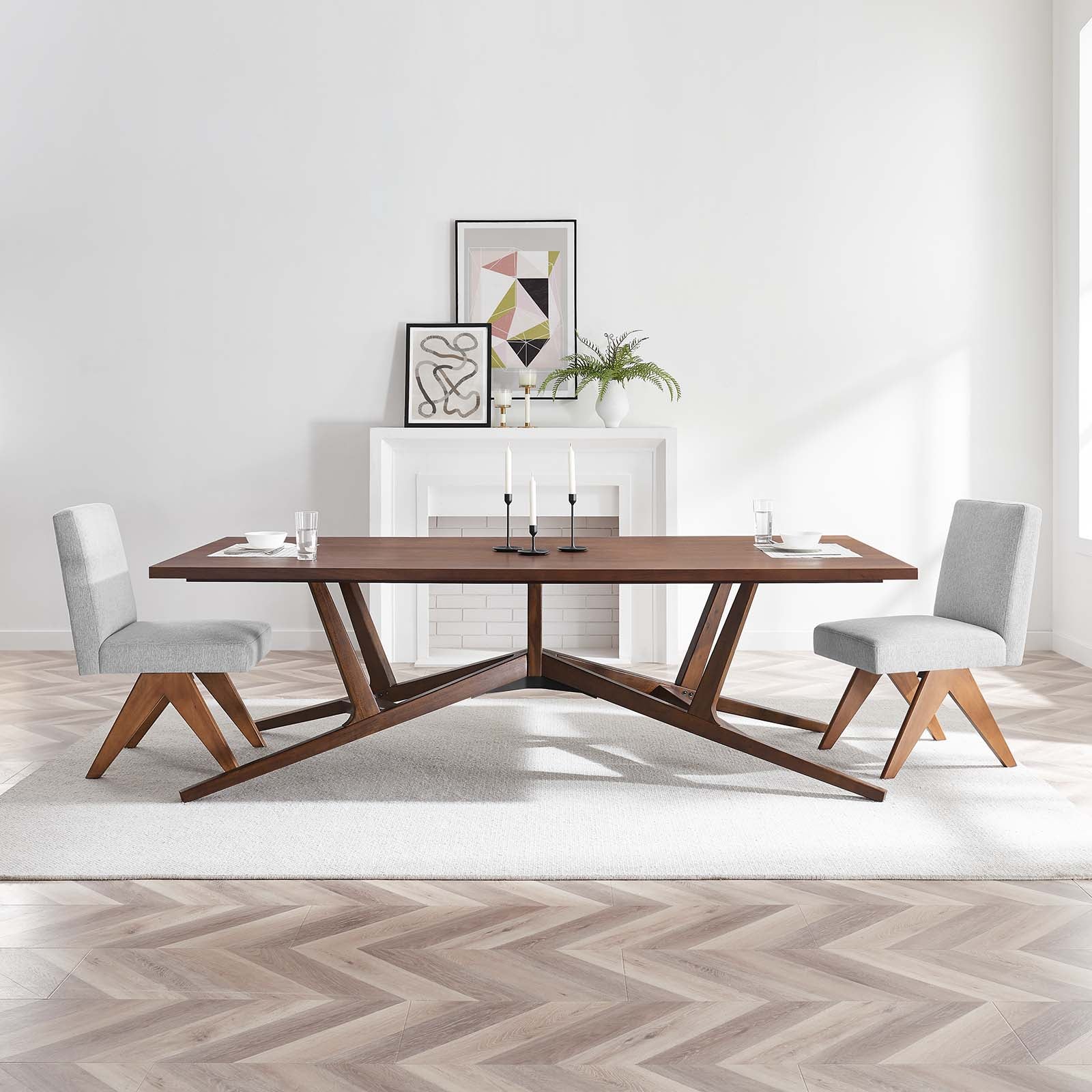 Victor 95” Dining Room Table - East Shore Modern Home Furnishings