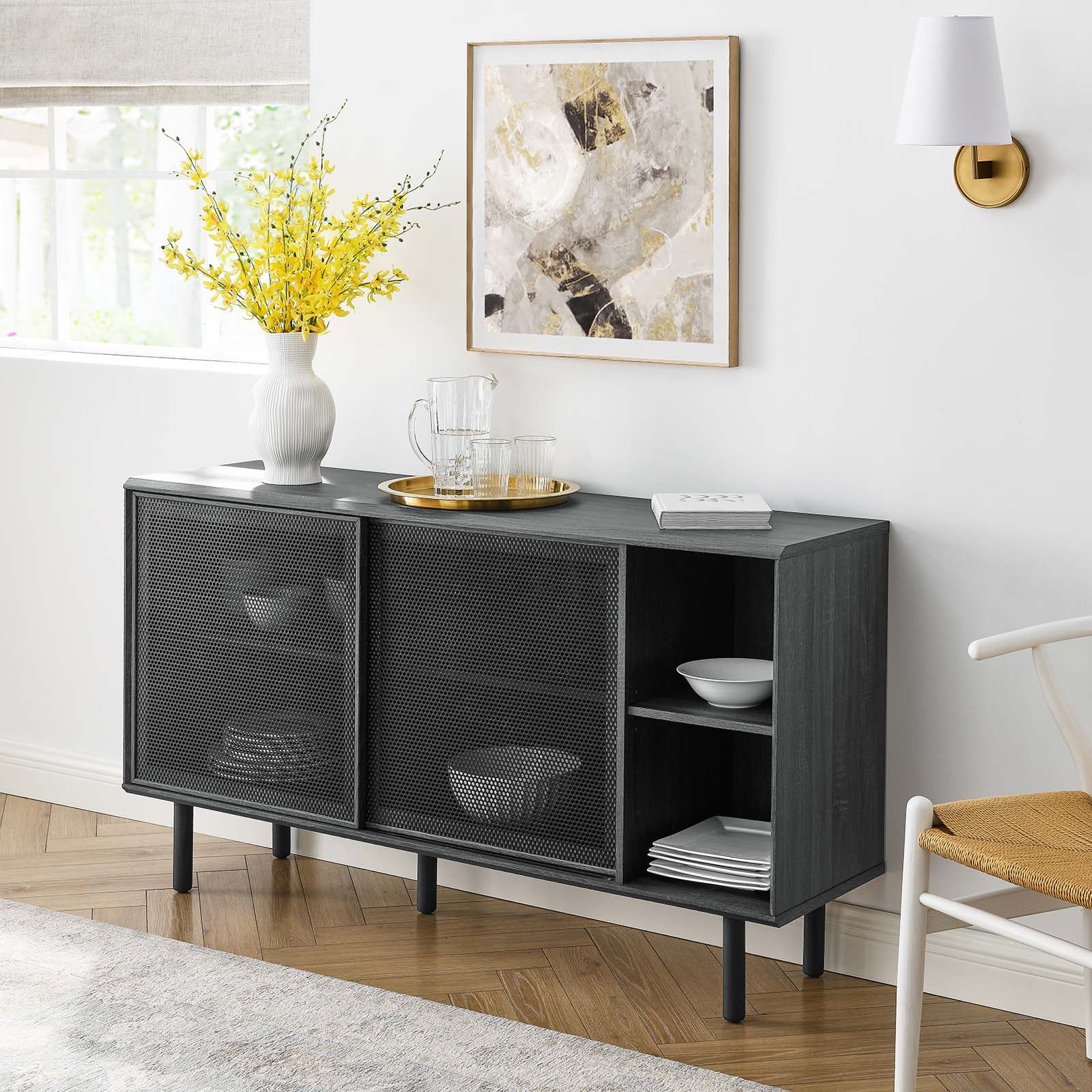 Kurtis 59" Sideboard - East Shore Modern Home Furnishings
