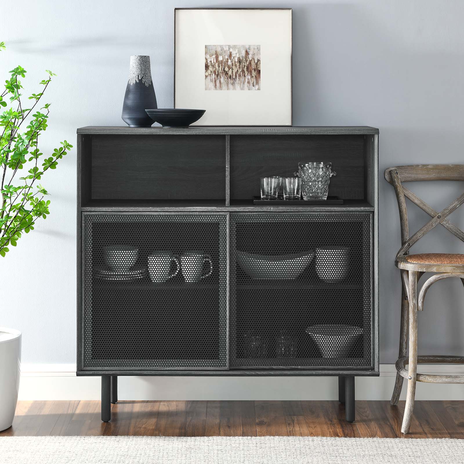Kurtis 47" Display Cabinet - East Shore Modern Home Furnishings