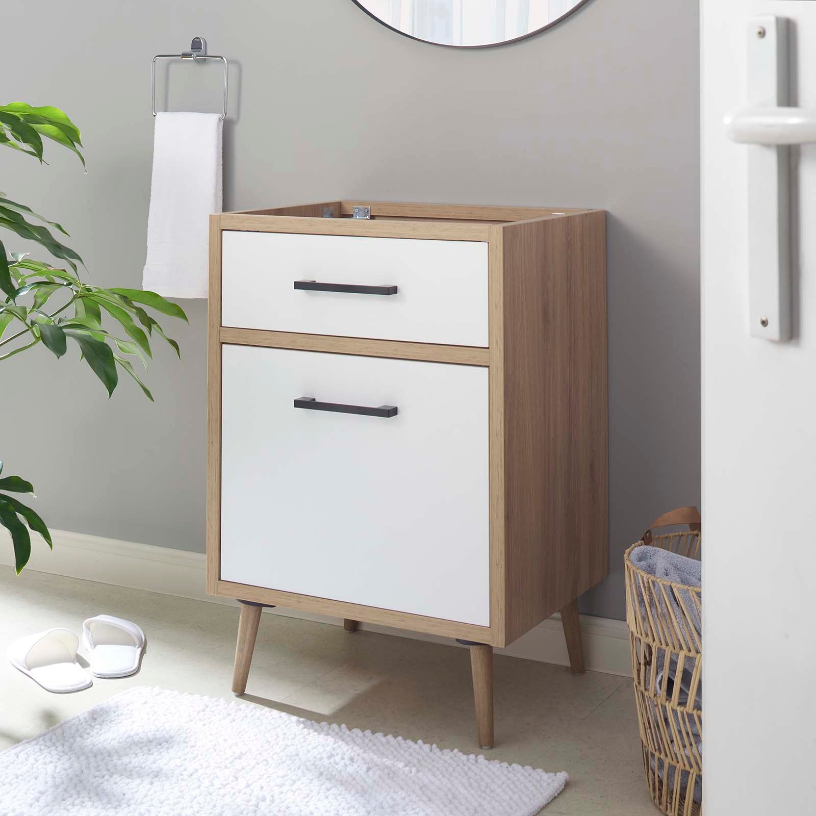 Maverick 24" Bathroom Vanity Cabinet - Sink Basin Not Included - East Shore Modern Home Furnishings