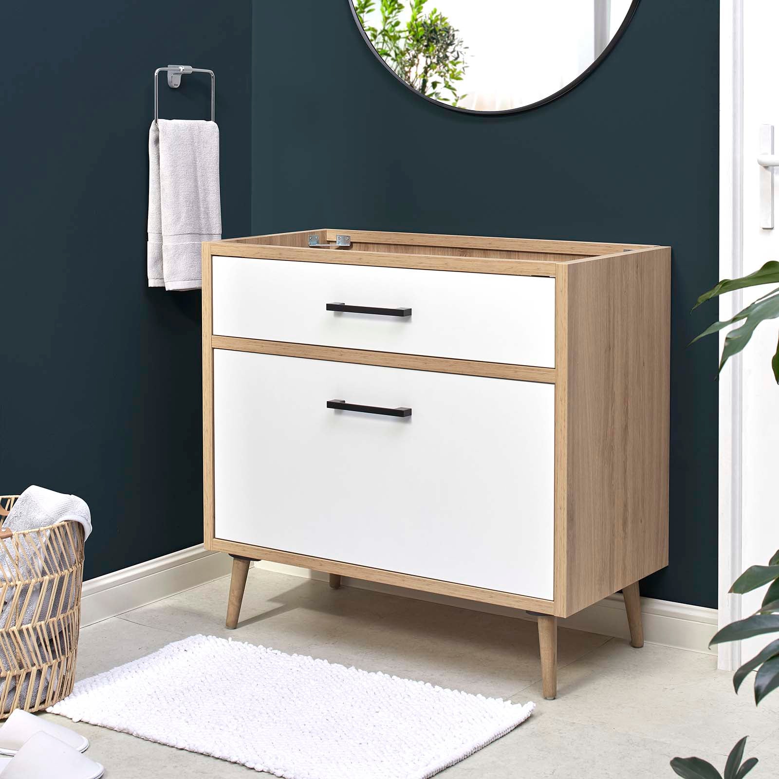 Maverick 36" Bathroom Vanity Cabinet - Sink Basin Not Included - East Shore Modern Home Furnishings