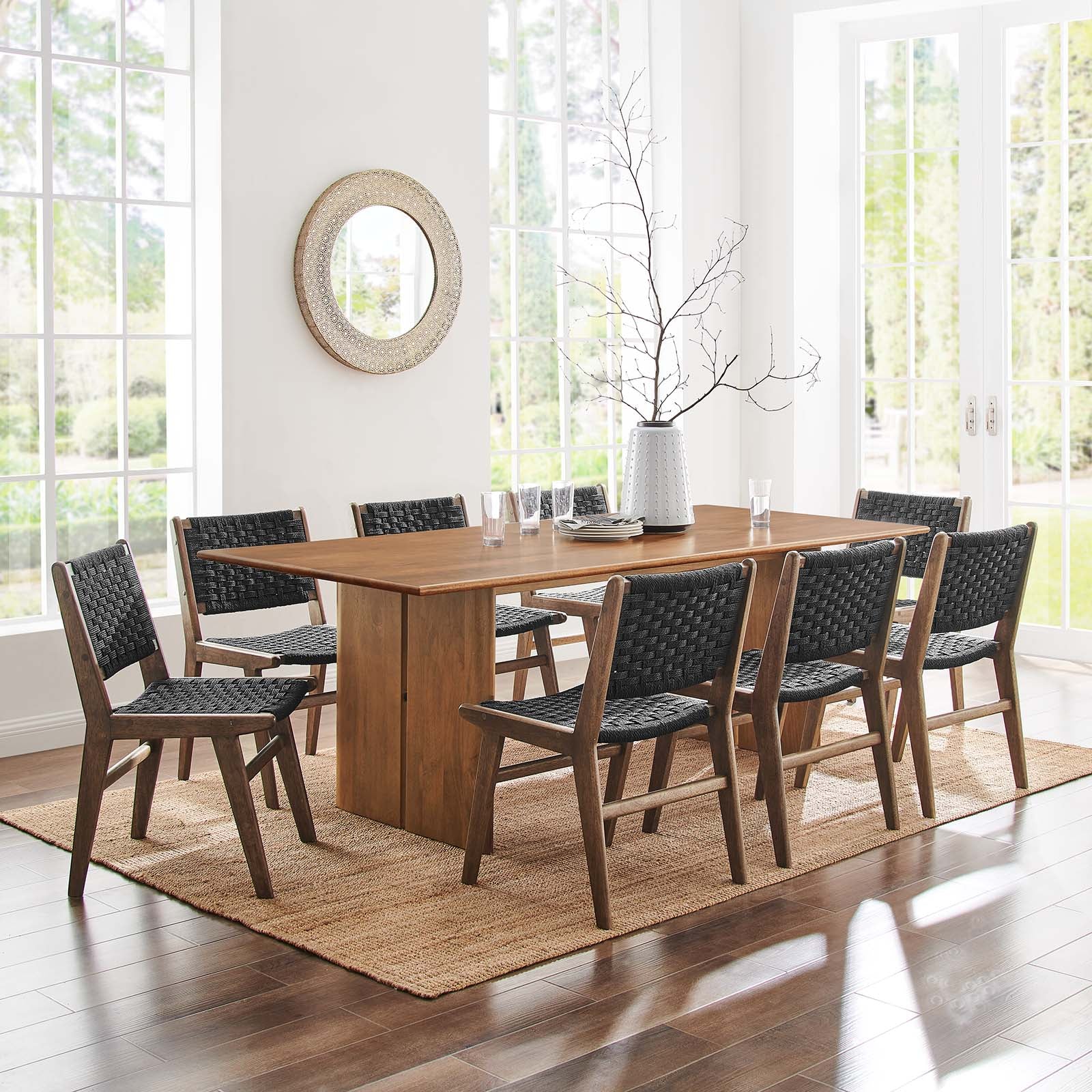 Amistad 86" Wood Dining Table - East Shore Modern Home Furnishings