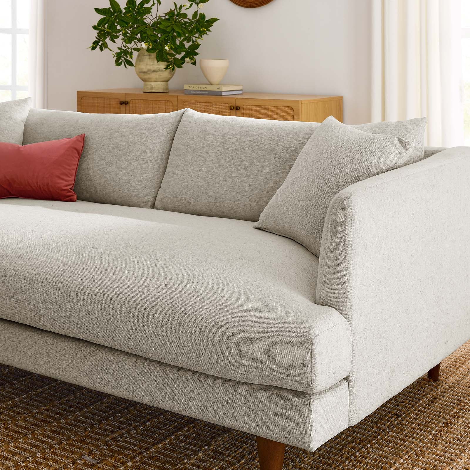 Zoya Down Filled Overstuffed Sofa - East Shore Modern Home Furnishings