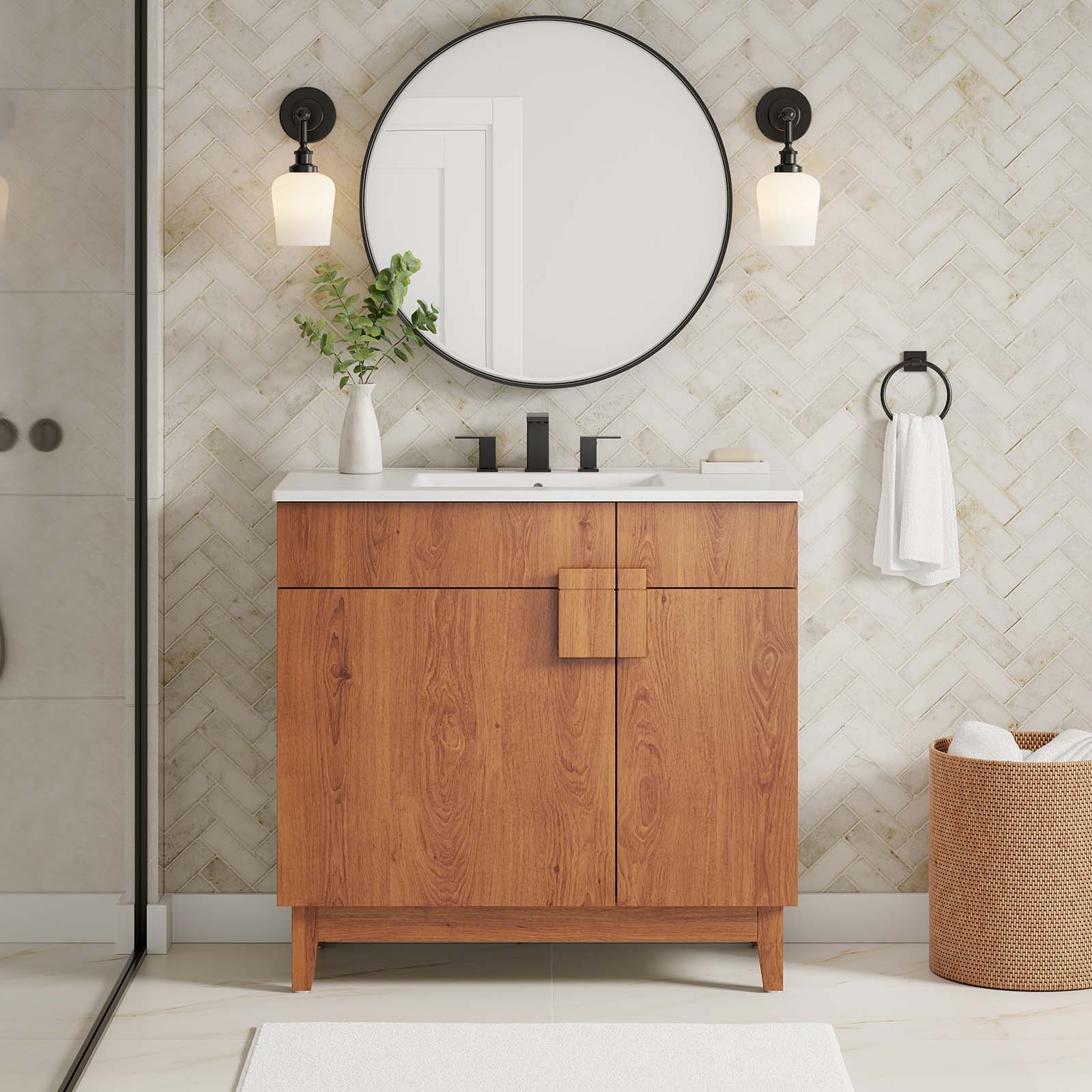 Miles 36” Bathroom Vanity - East Shore Modern Home Furnishings
