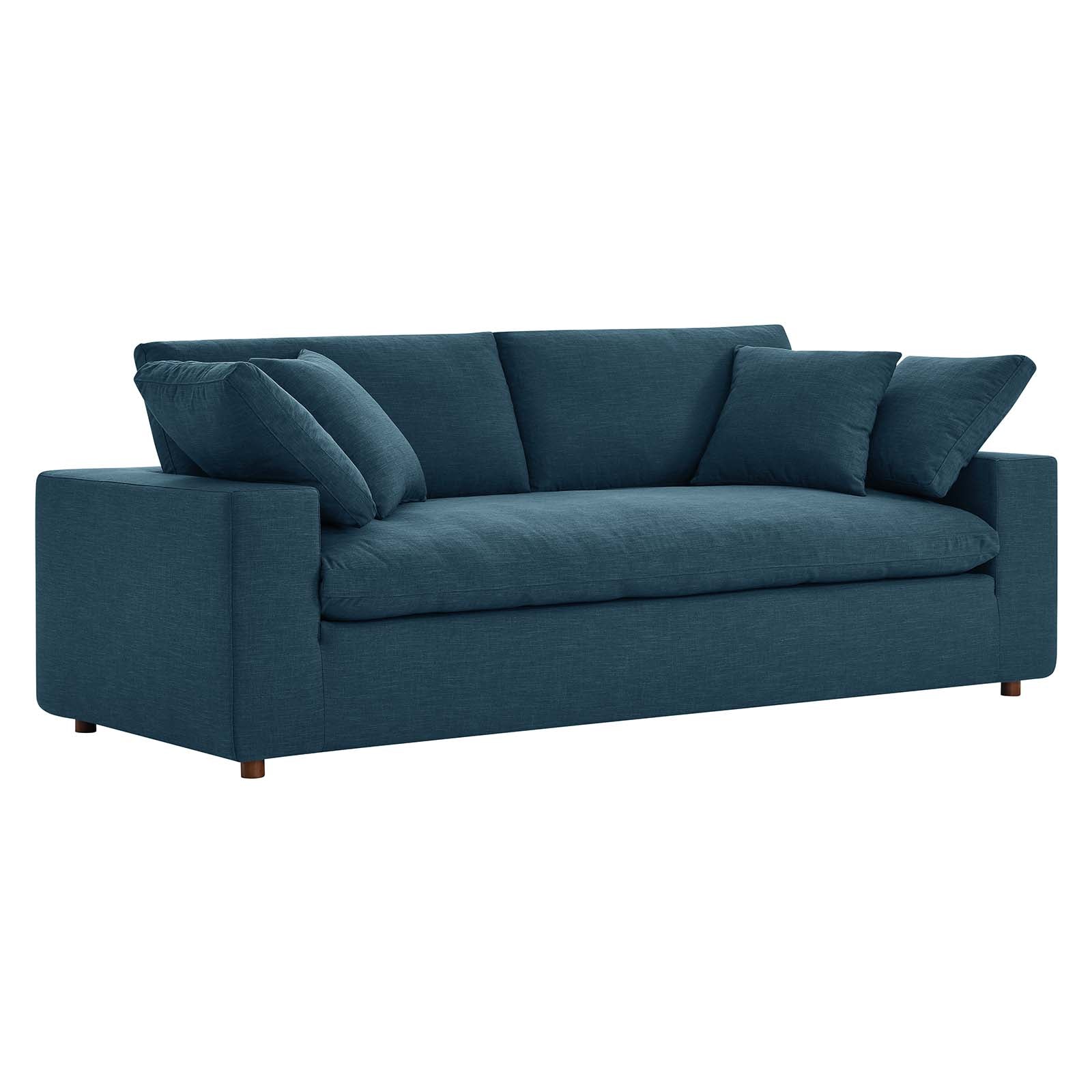 Commix Down Filled Overstuffed Sectional Sofa - East Shore Modern Home Furnishings