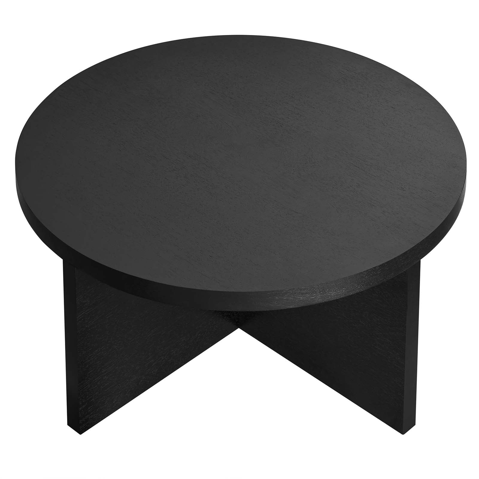 Silas Round Wood Coffee Table - East Shore Modern Home Furnishings