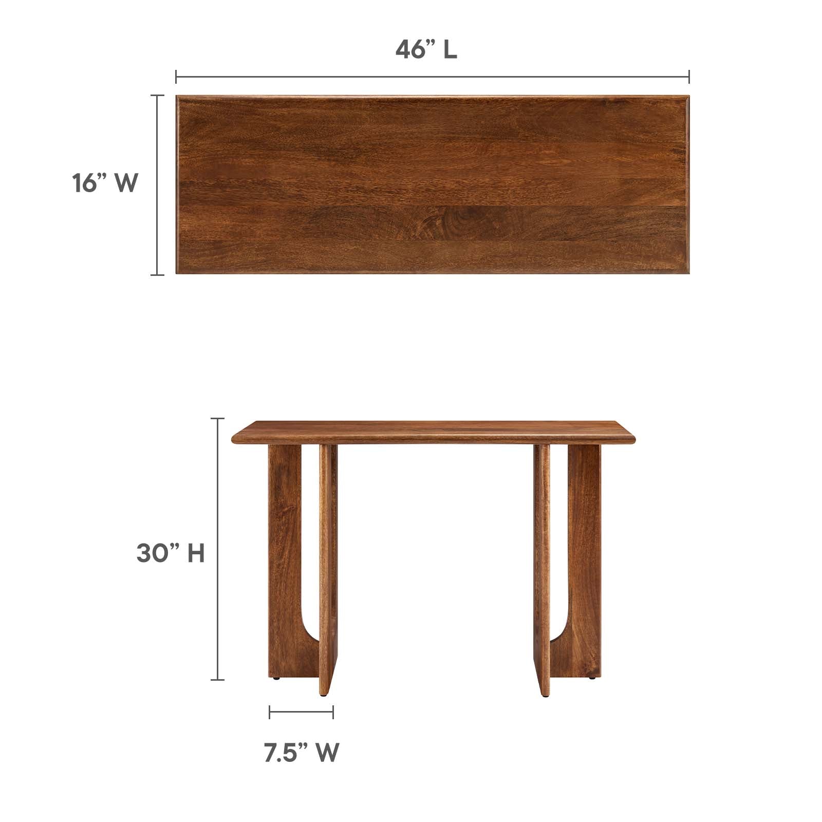 Rivian 46" Console Table - East Shore Modern Home Furnishings