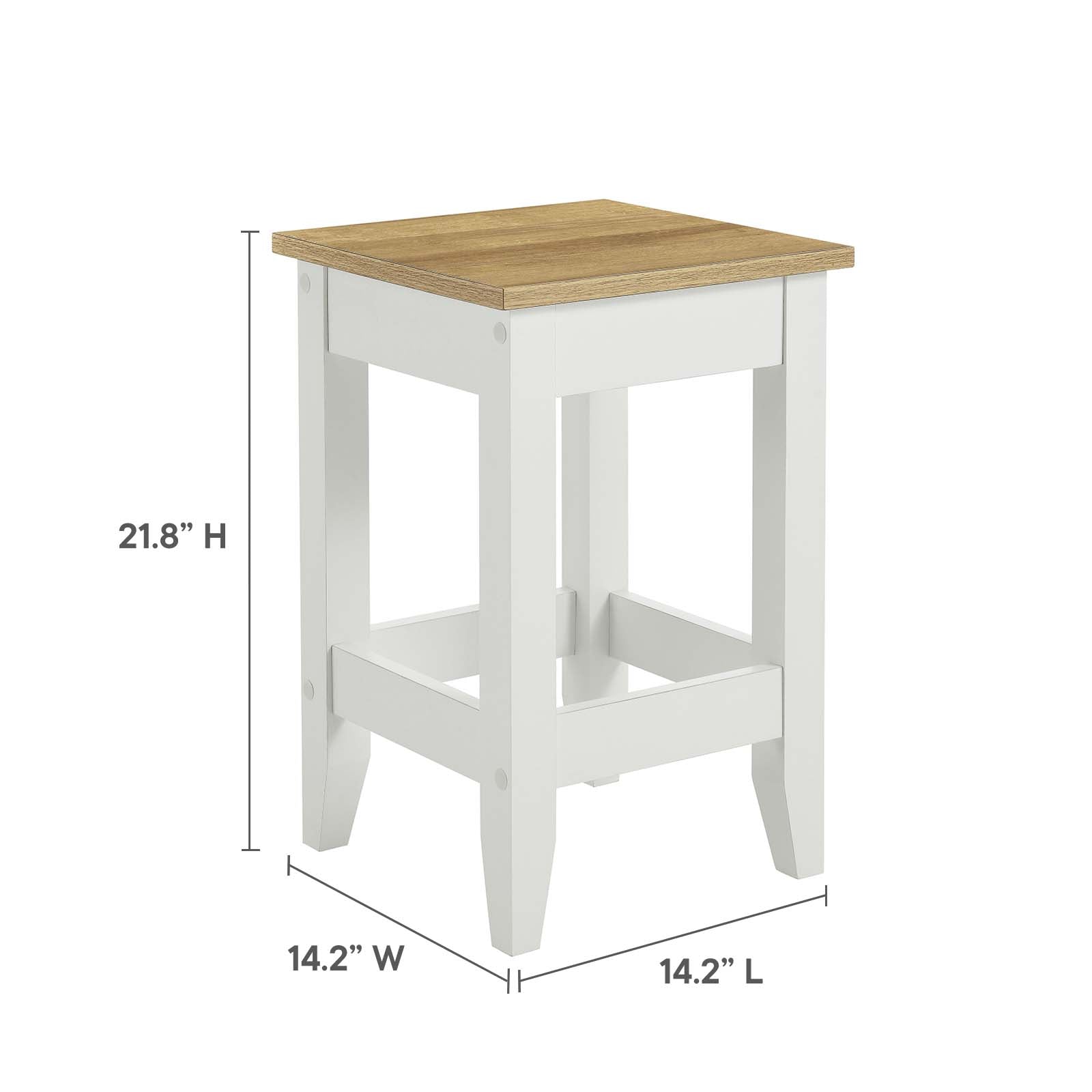 Garland 3-Piece Kitchen Island and Stool Set - East Shore Modern Home Furnishings