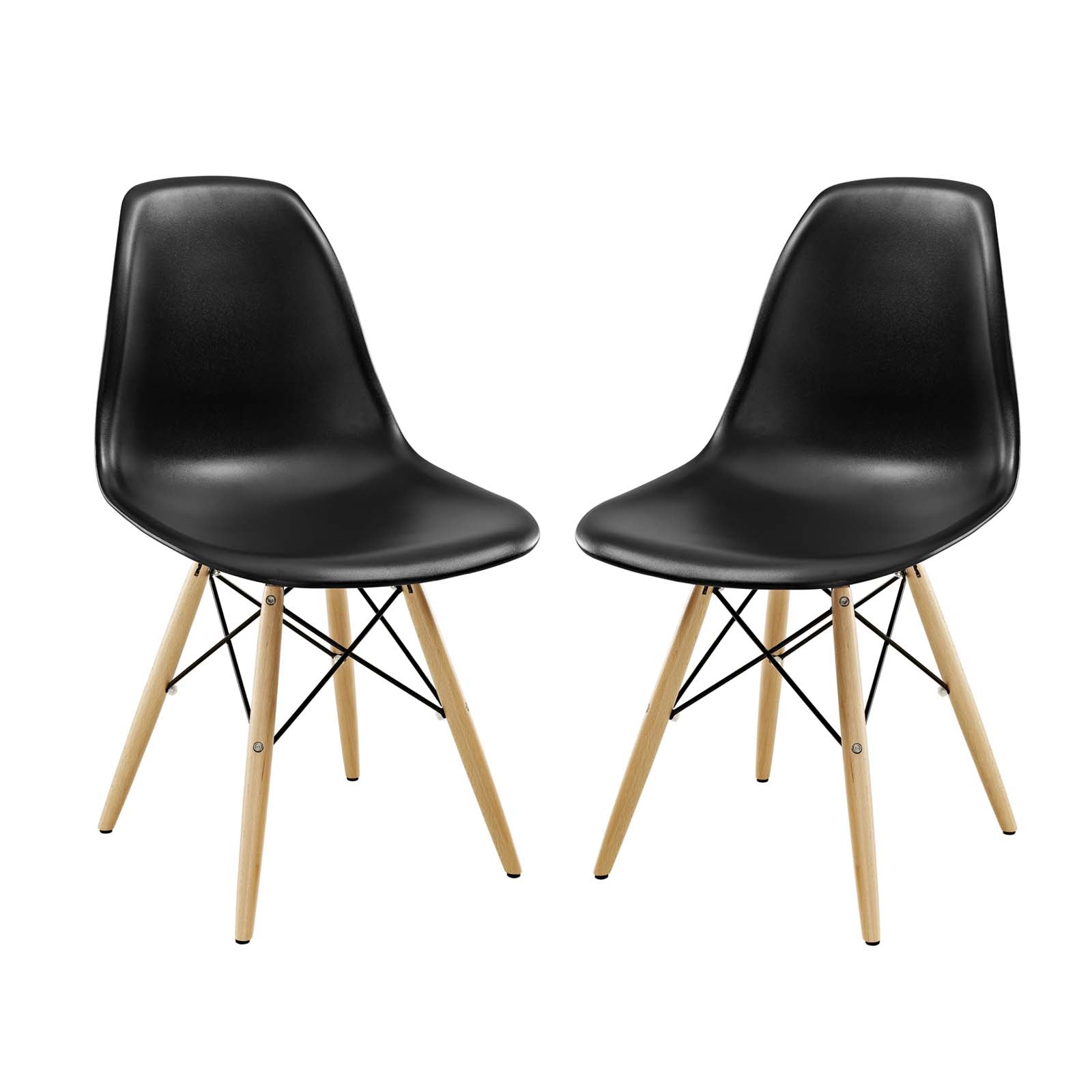 Pyramid Dining Side Chairs Set of 2 - East Shore Modern Home Furnishings