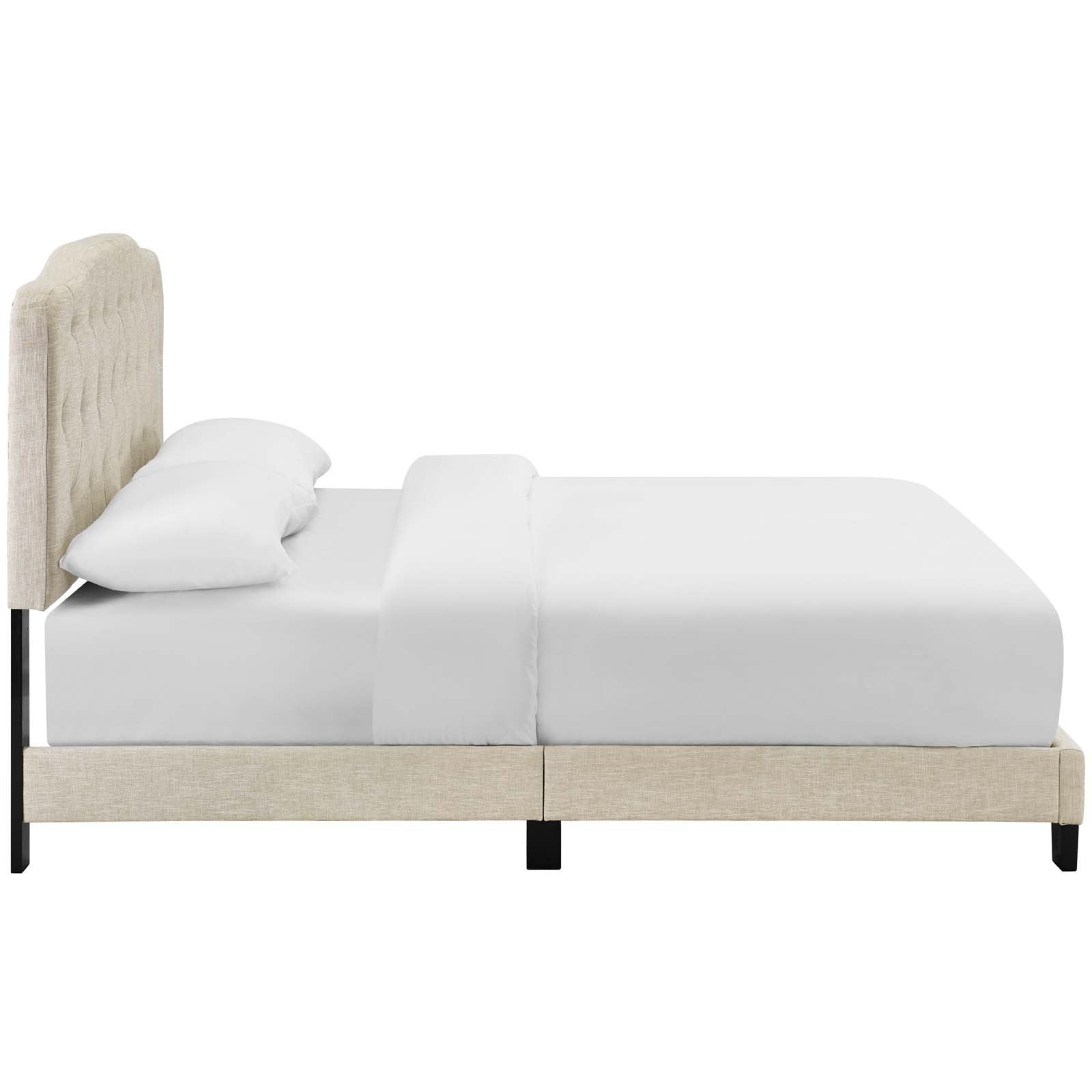 Amelia Upholstered Fabric Bed - East Shore Modern Home Furnishings