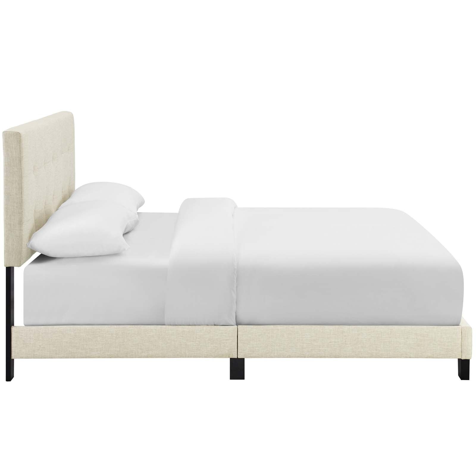 Amira Upholstered Fabric Bed - East Shore Modern Home Furnishings