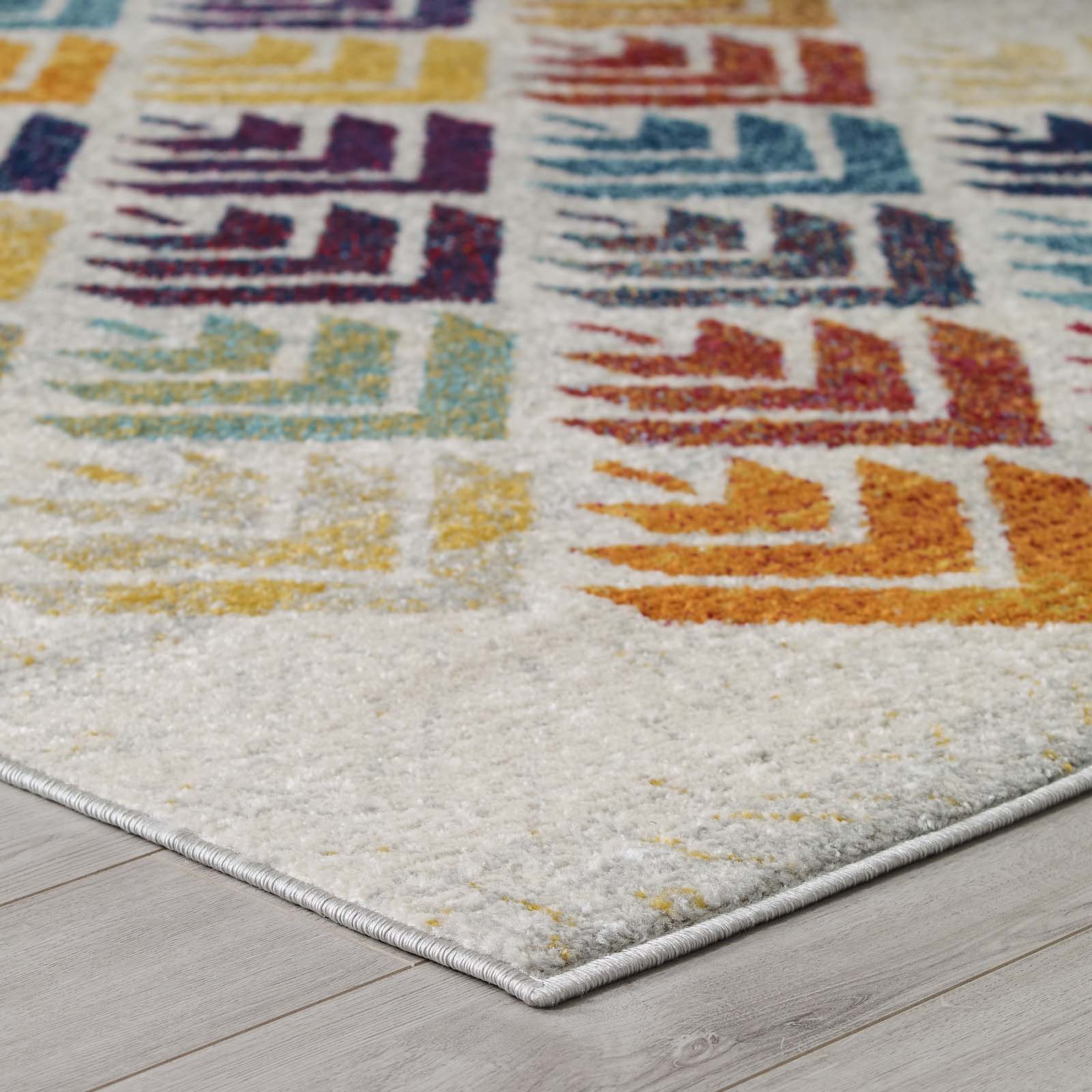 Entourage Florin Abstract Floral Area Rug - East Shore Modern Home Furnishings