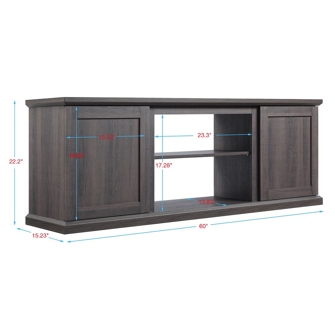 Franklin 60" TV Stand - East Shore Modern Home Furnishings