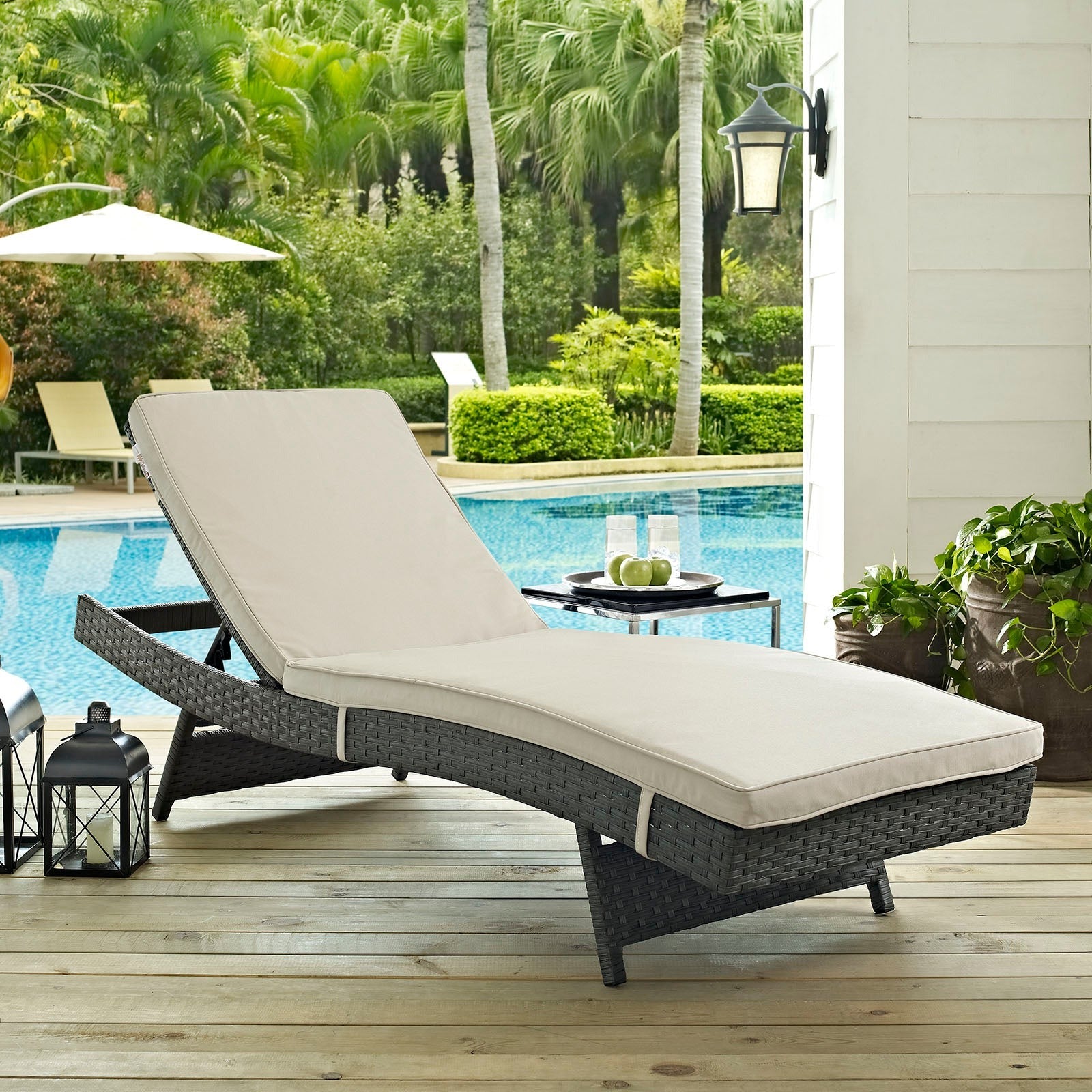 Sojourn Outdoor Patio Sunbrella® Chaise