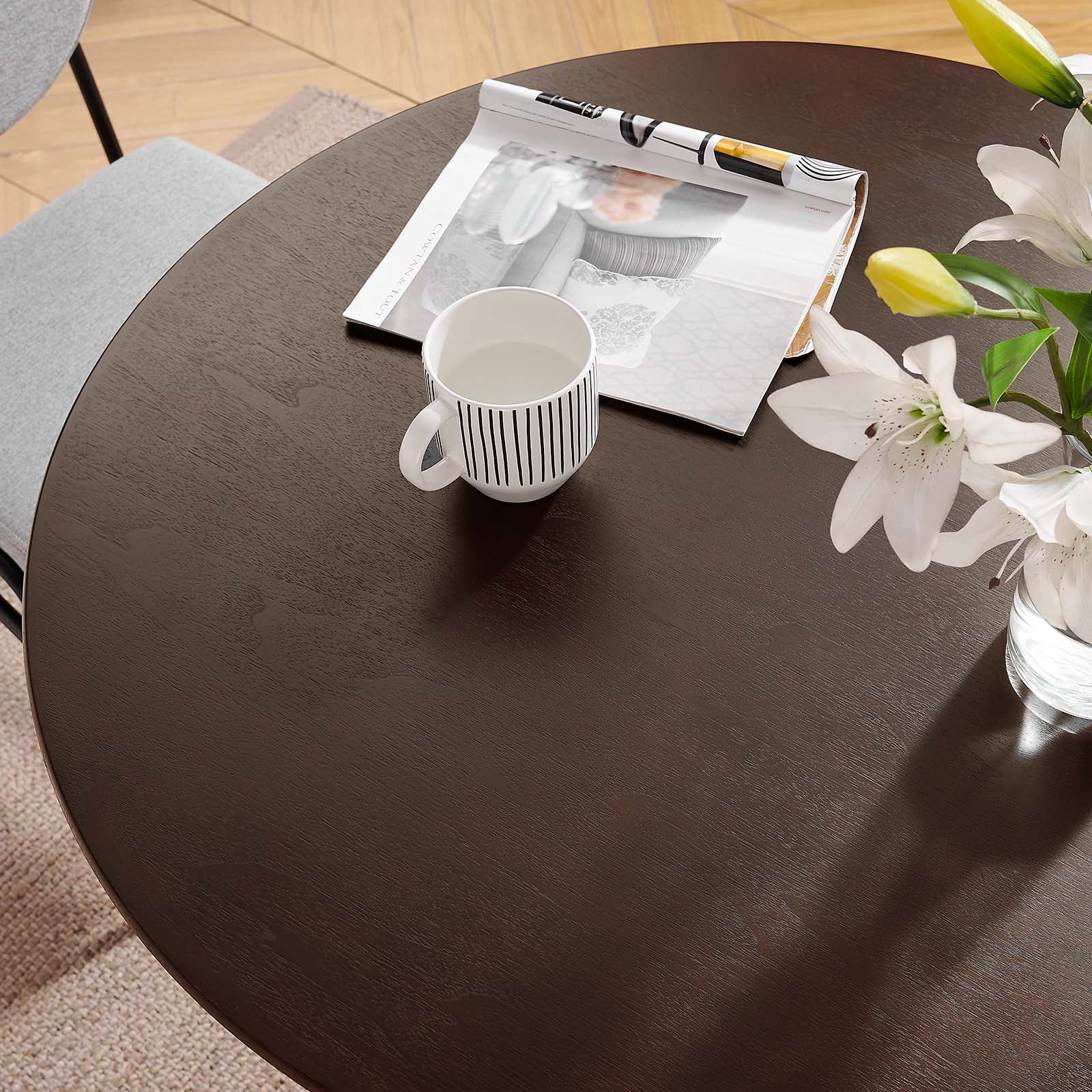 Lippa 36" Wood Dining Table - East Shore Modern Home Furnishings