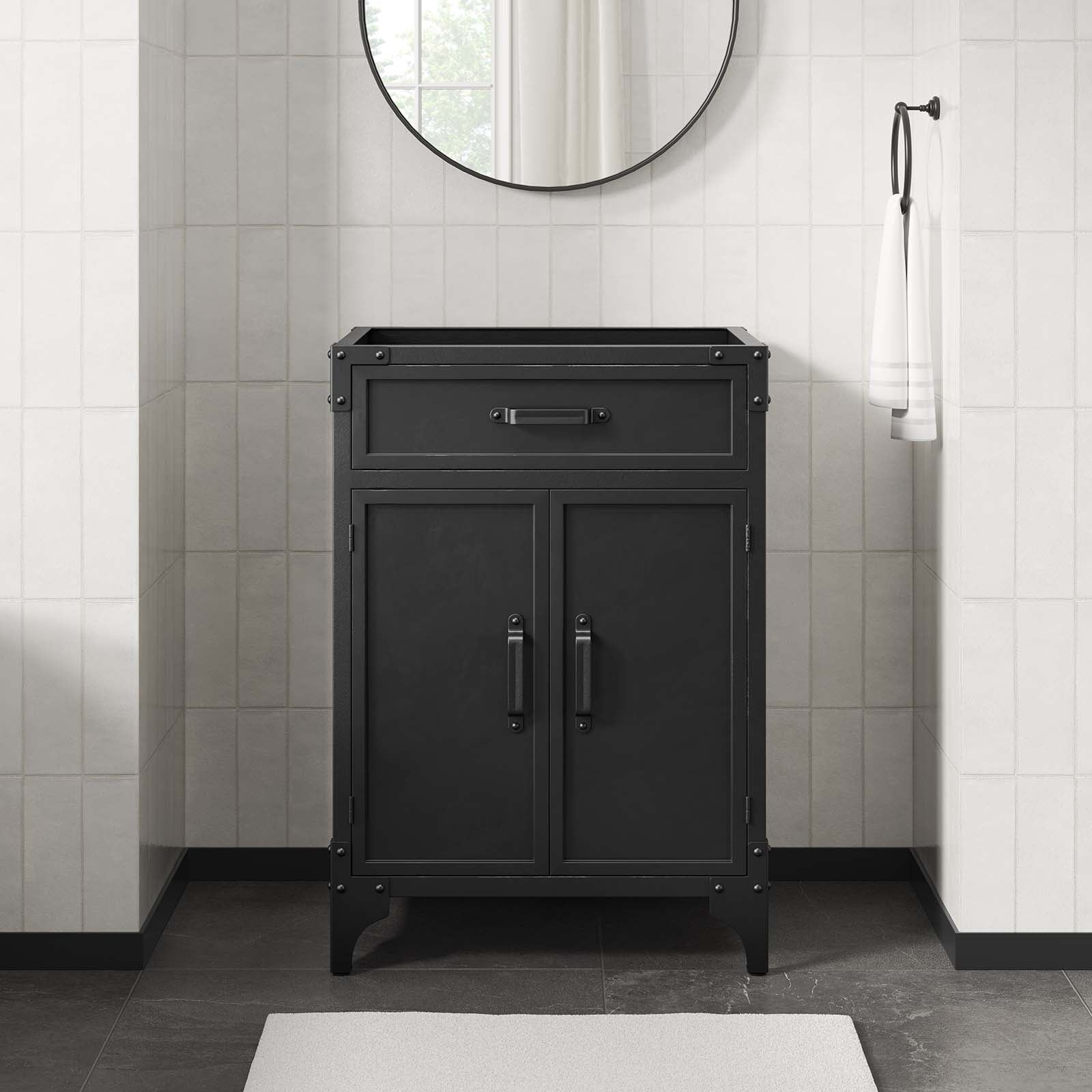 Steamforge 24" Bathroom Vanity Cabinet (Sink Basin Not Included) - East Shore Modern Home Furnishings