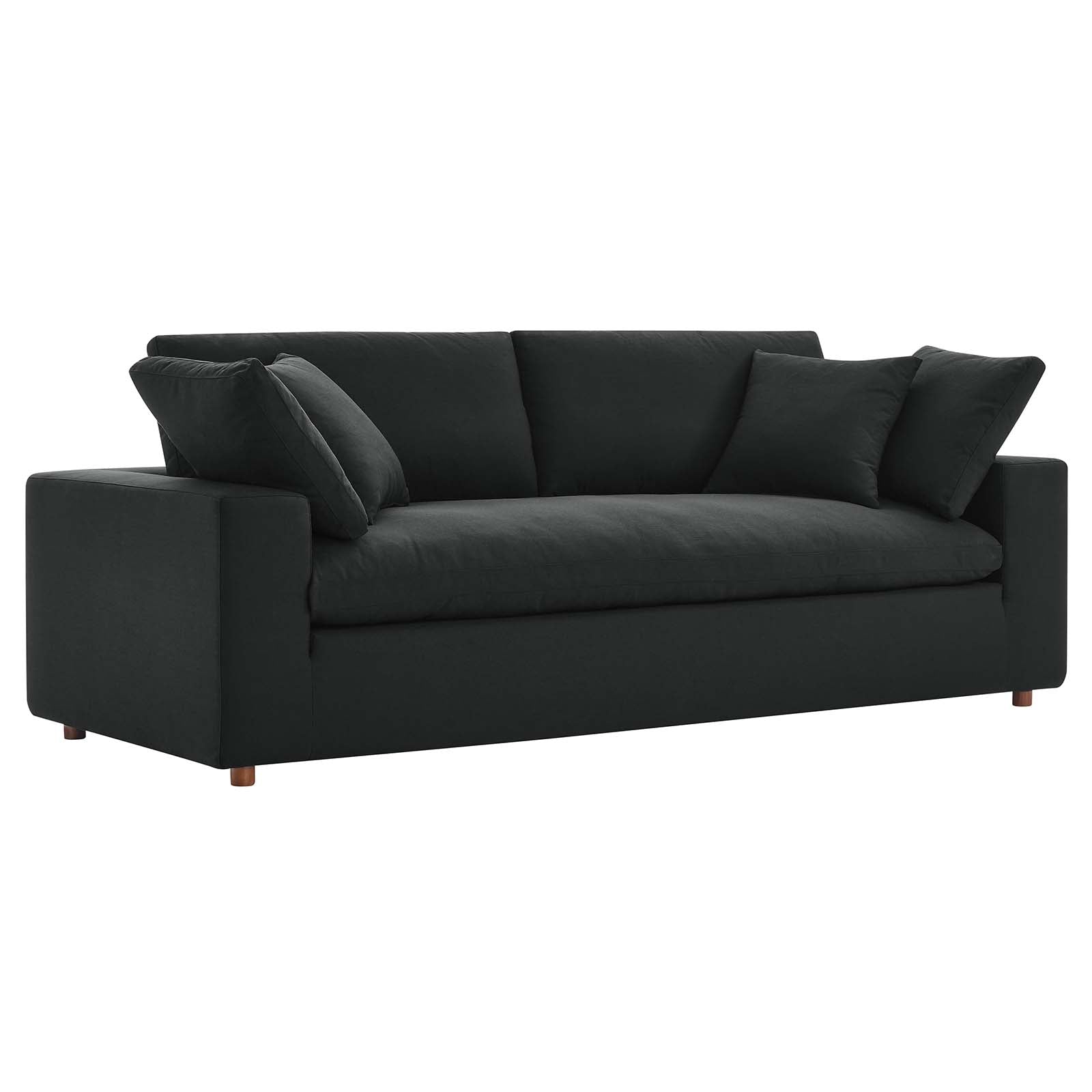 Commix Down Filled Overstuffed Sectional Sofa - East Shore Modern Home Furnishings