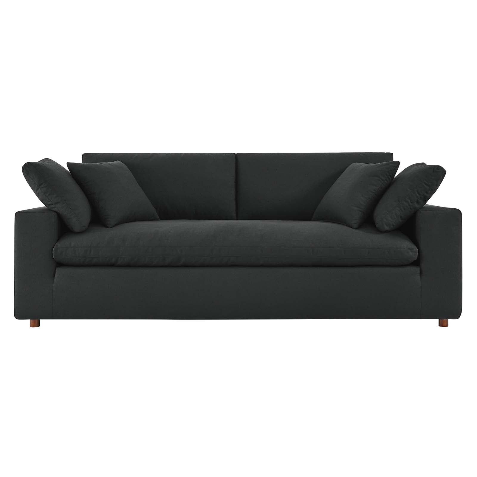 Commix Down Filled Overstuffed Sectional Sofa - East Shore Modern Home Furnishings