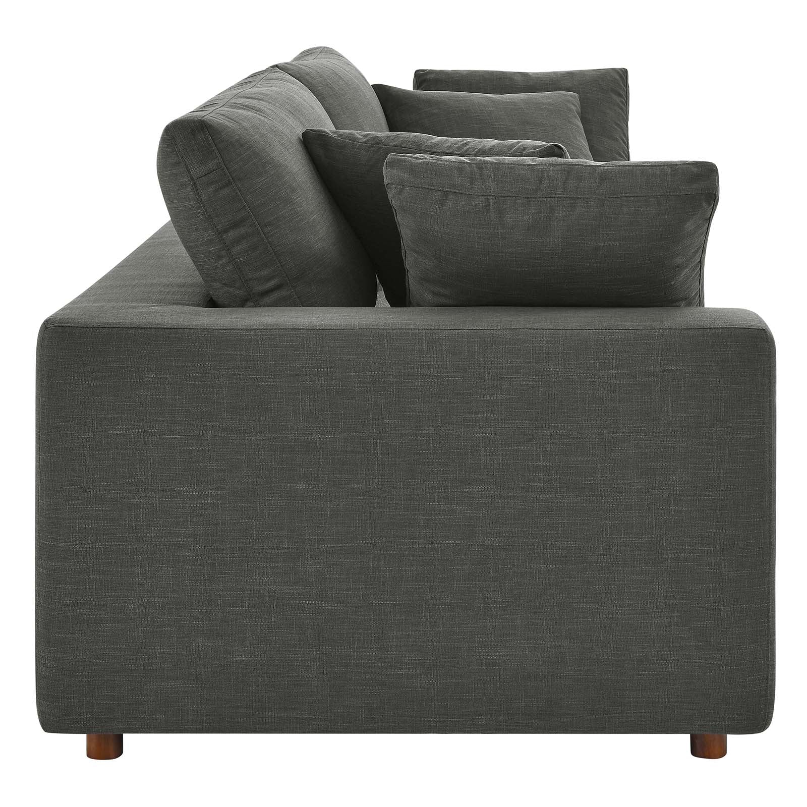 Commix Down Filled Overstuffed Sectional Sofa - East Shore Modern Home Furnishings