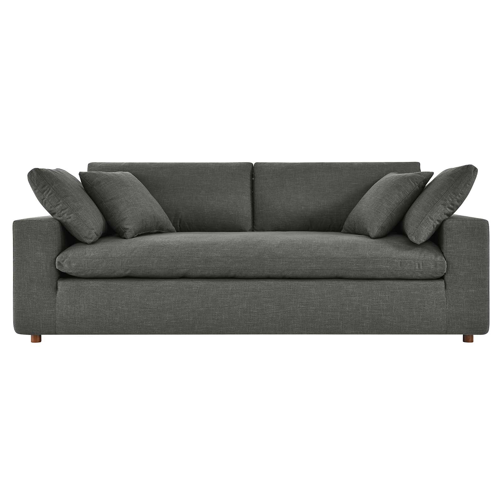 Commix Down Filled Overstuffed Sectional Sofa - East Shore Modern Home Furnishings