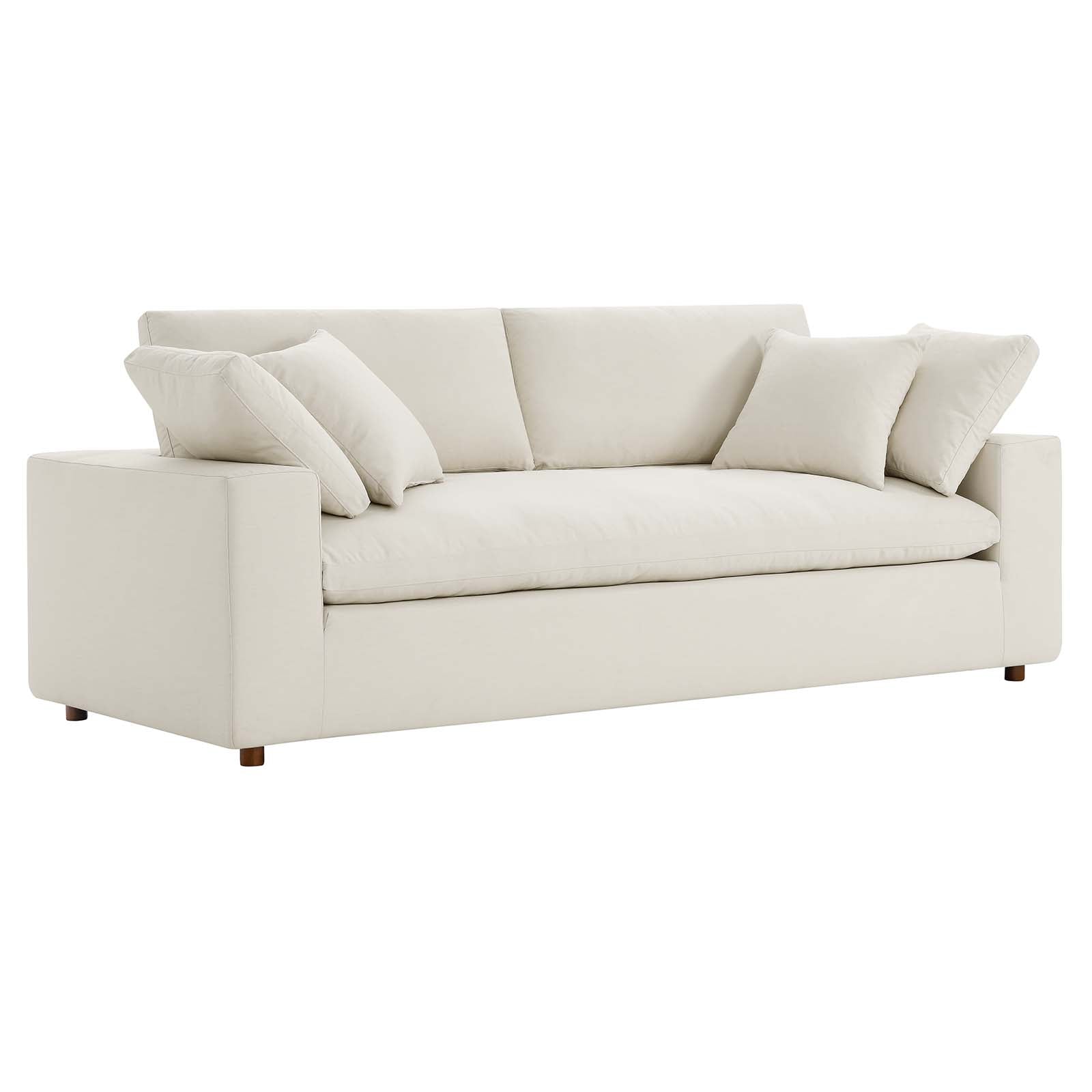 Commix Down Filled Overstuffed Sectional Sofa - East Shore Modern Home Furnishings