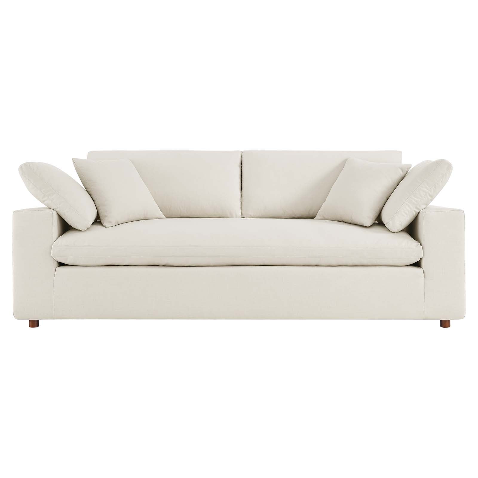 Commix Down Filled Overstuffed Sectional Sofa - East Shore Modern Home Furnishings