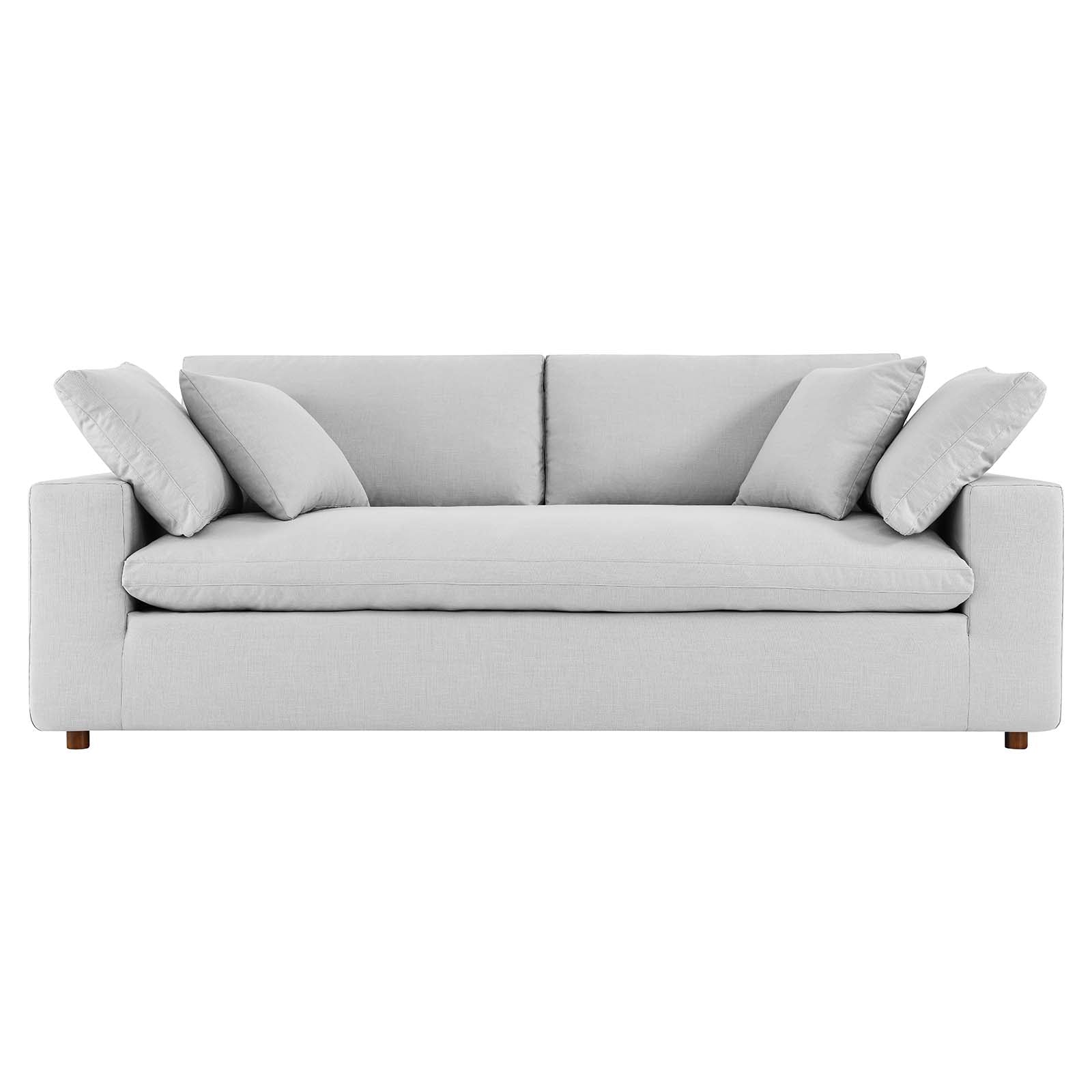 Commix Down Filled Overstuffed Sectional Sofa - East Shore Modern Home Furnishings