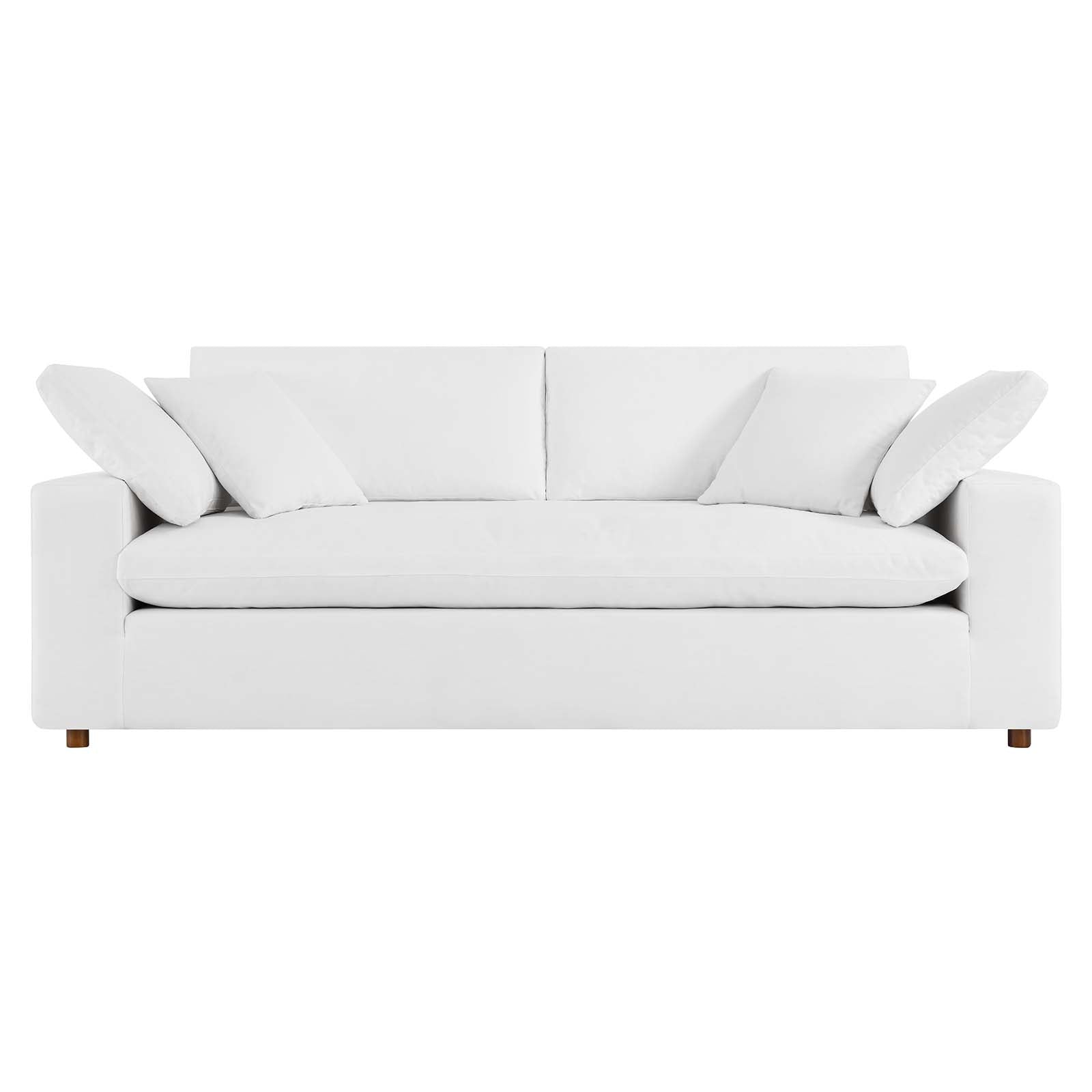 Commix Down Filled Overstuffed Sectional Sofa - East Shore Modern Home Furnishings