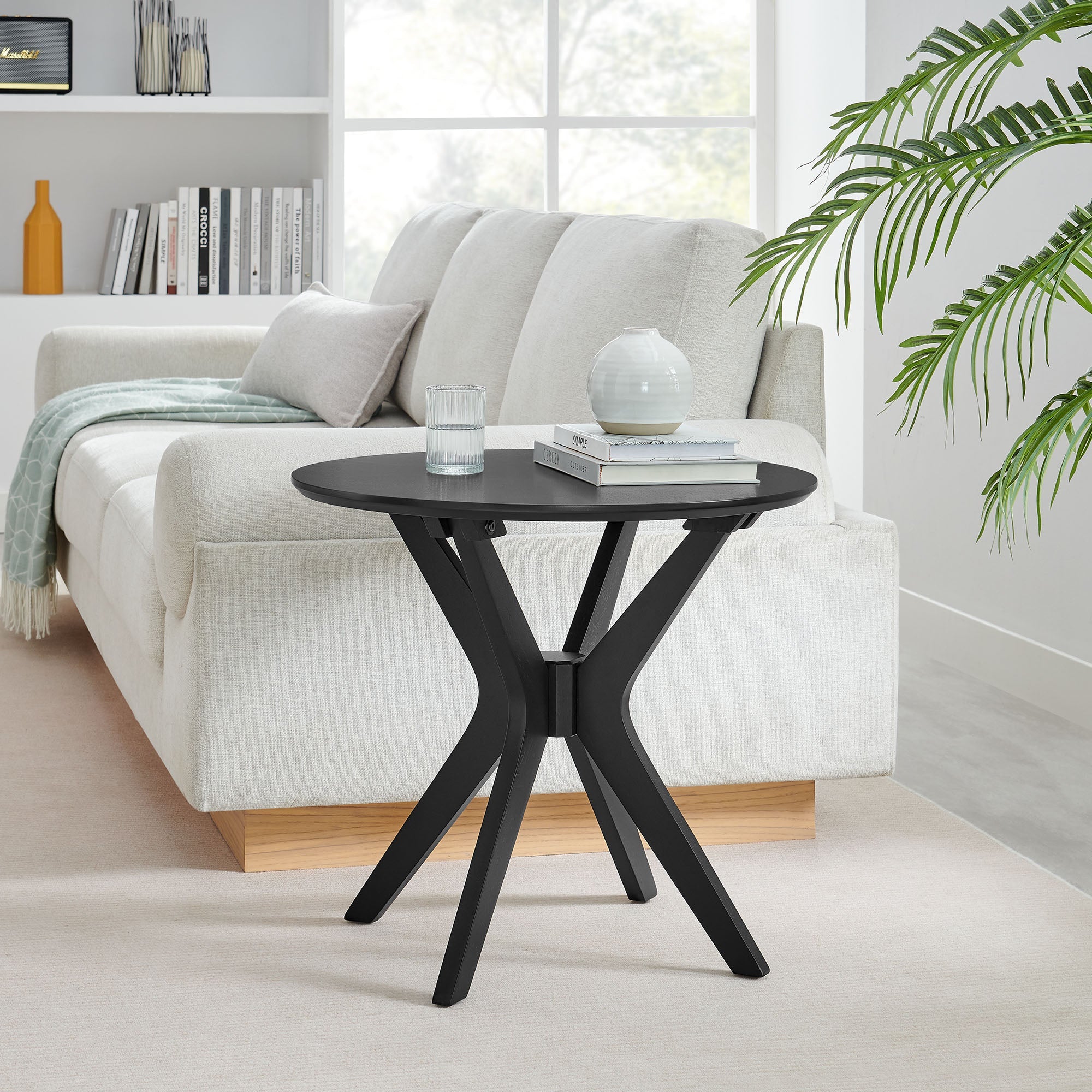 Crossroads 24â€ Round Wood Side Table by Modway - East Shore Modern Home Furnishings