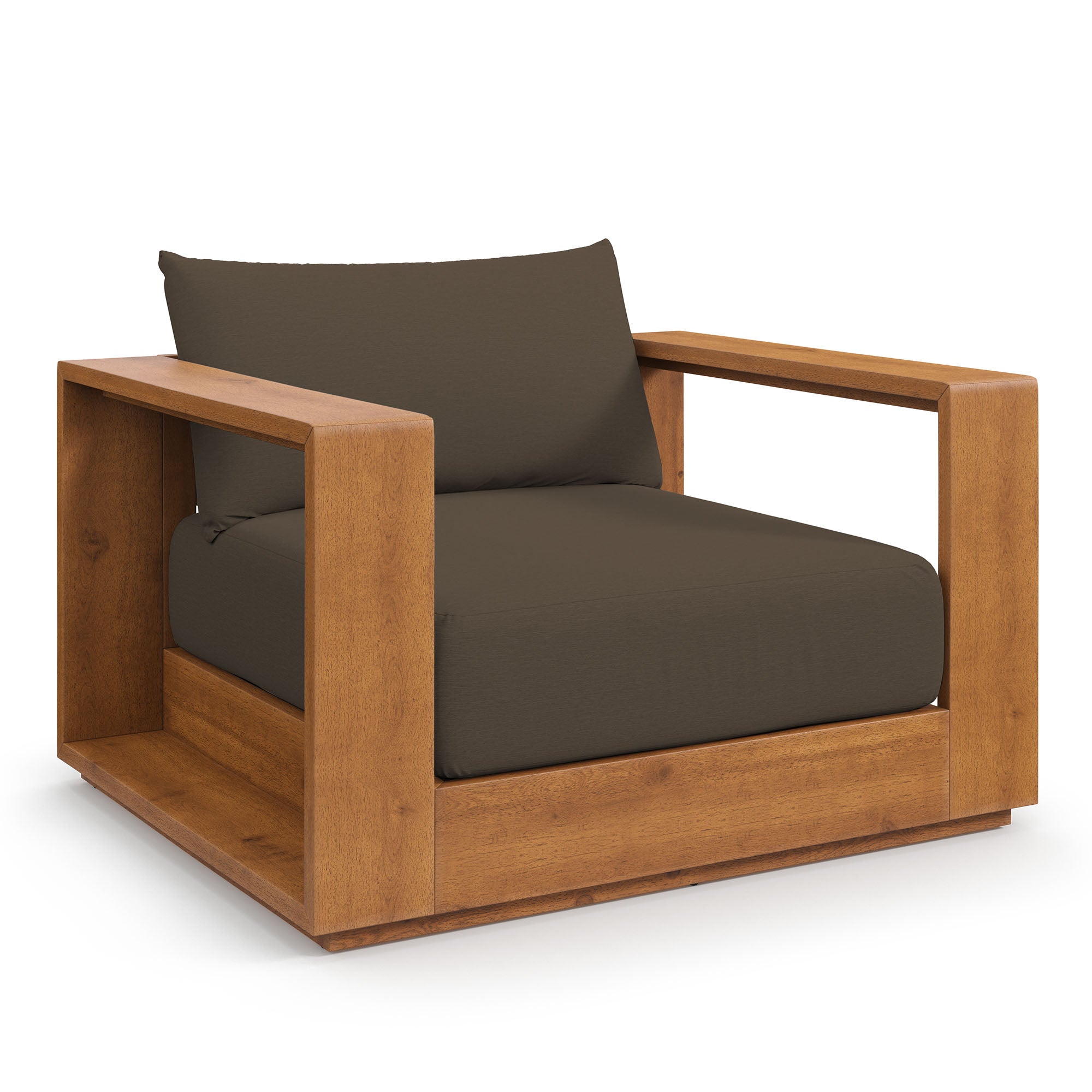 Tahoe Outdoor Patio Acacia Wood Chair by Modway - East Shore Modern Home Furnishings