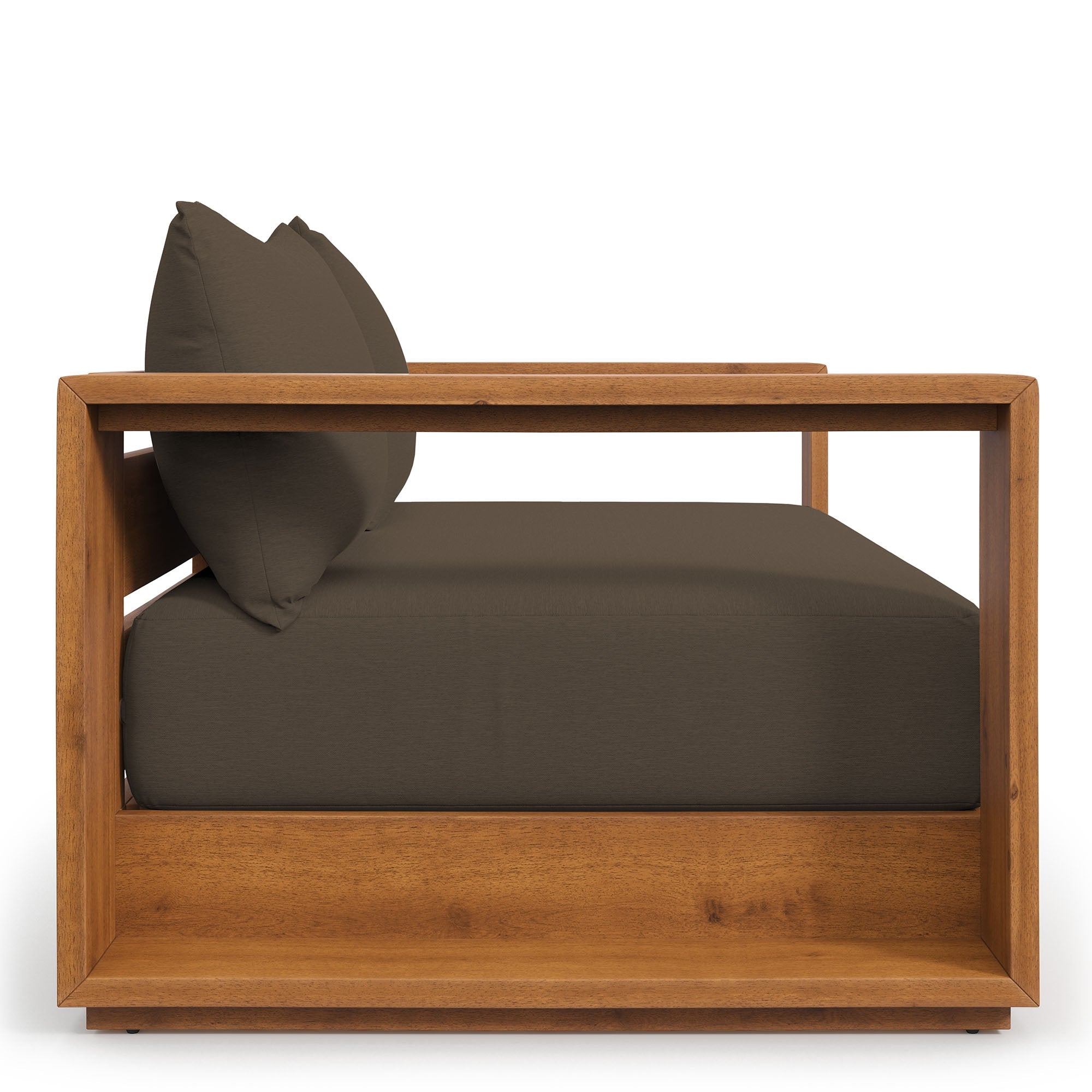 Tahoe Acacia Wood Outdoor Patio Acacia Wood Loveseat by Modway - East Shore Modern Home Furnishings