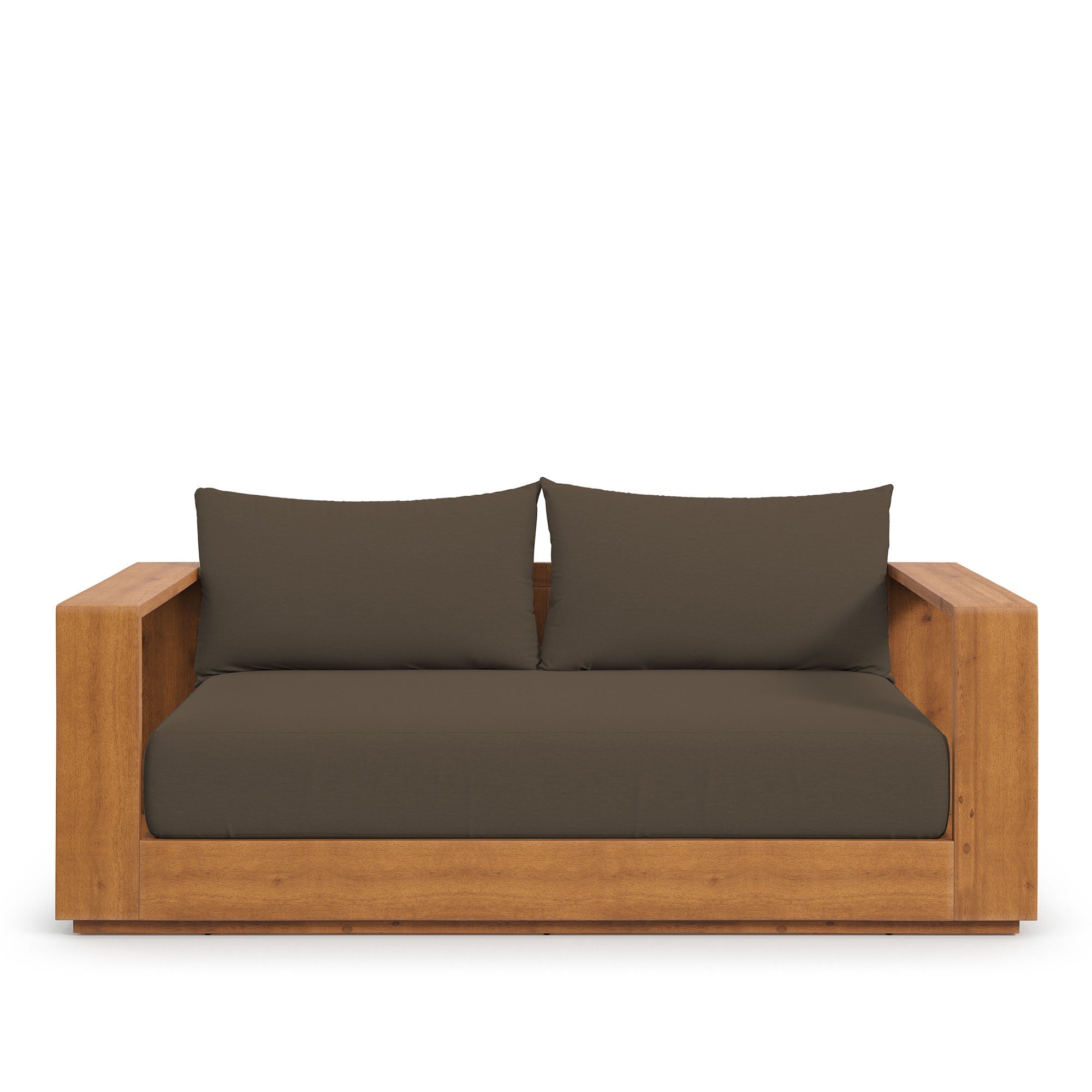 Tahoe Acacia Wood Outdoor Patio Acacia Wood Loveseat by Modway - East Shore Modern Home Furnishings