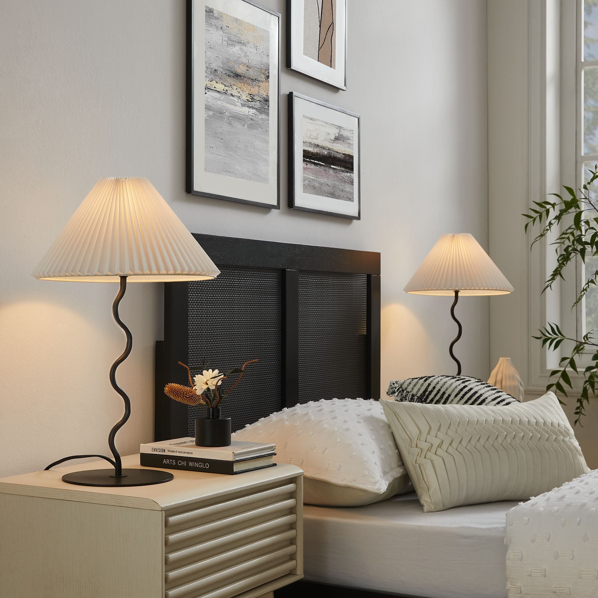 Wave Squiggle Table Lamp by Modway - East Shore Modern Home Furnishings