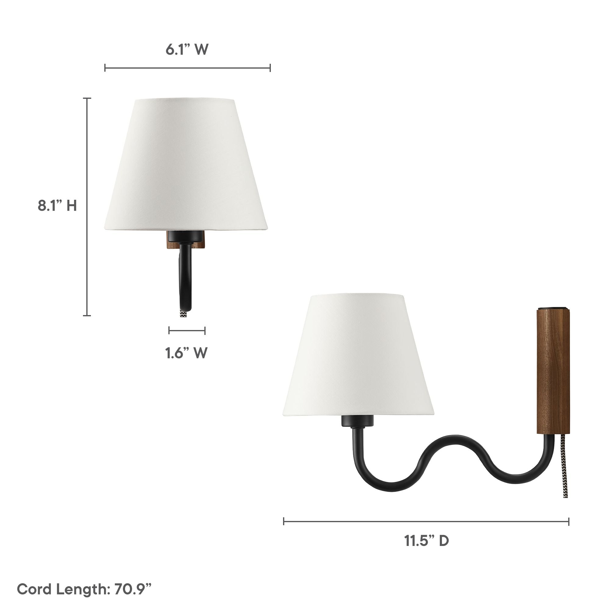 Sunlit Squiggle Arm Wall Sconce by Modway - East Shore Modern Home Furnishings