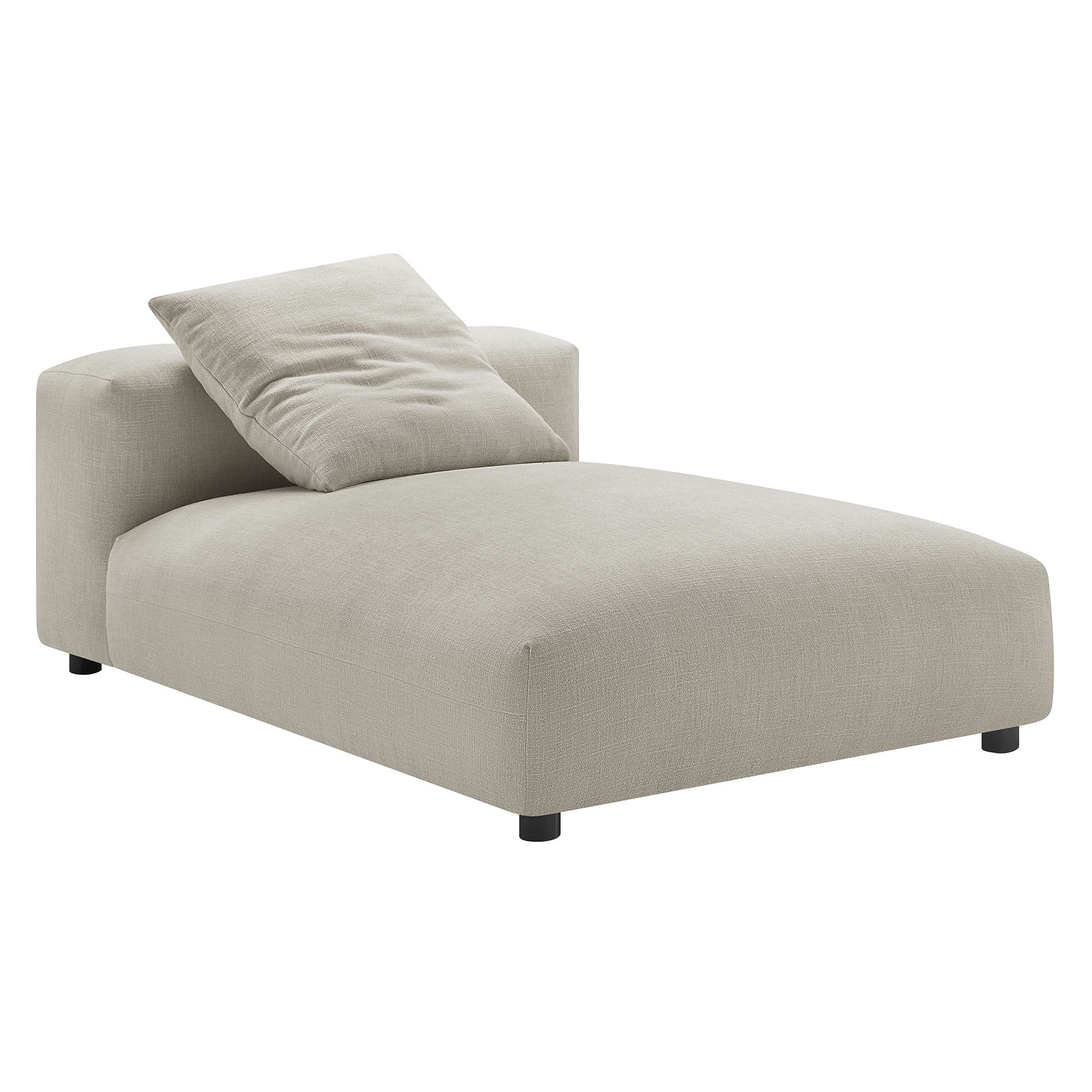 Solace Modular Upholstered Fabric Armless Chaise Lounge by Modway - East Shore Modern Home Furnishings