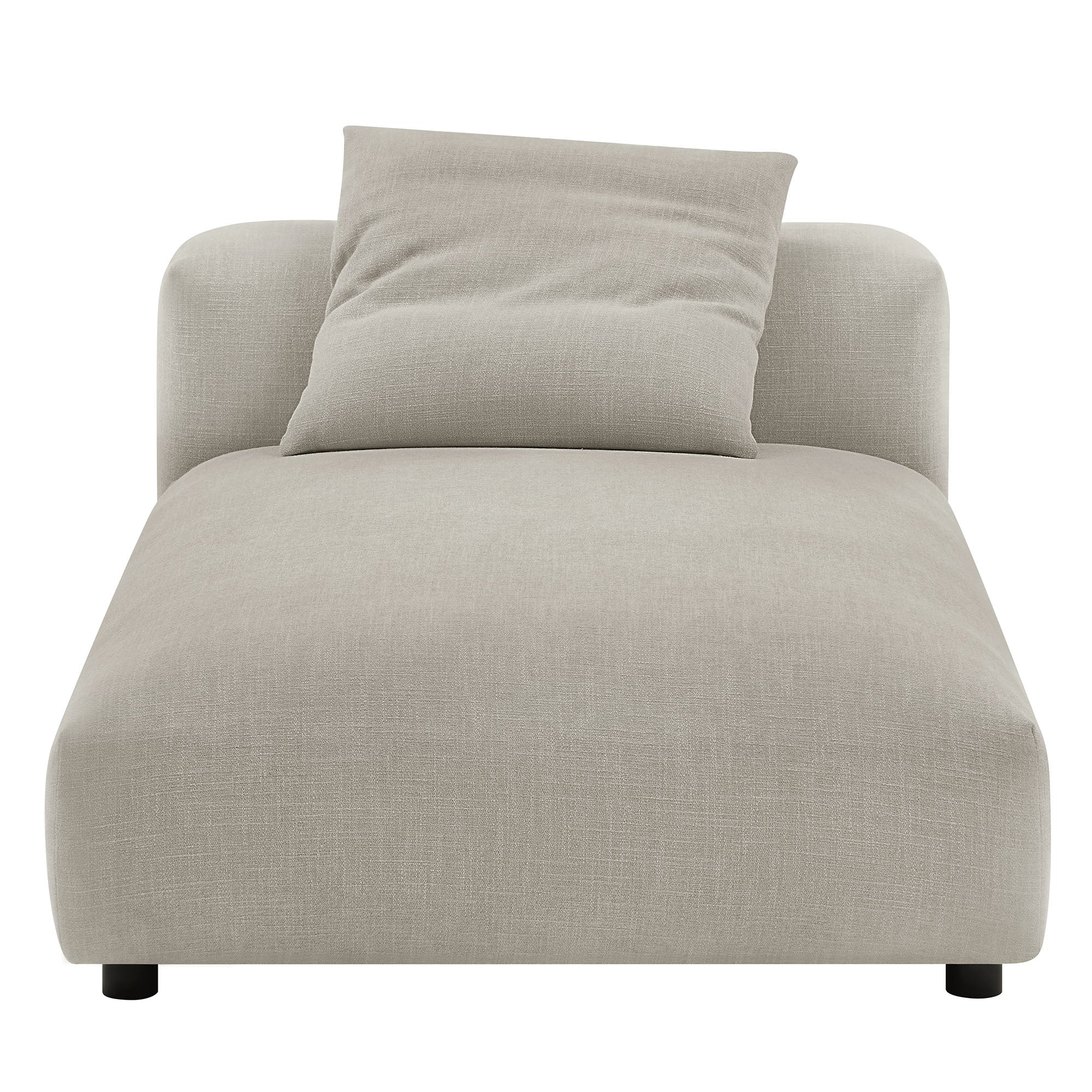 Solace Modular Upholstered Fabric Armless Chaise Lounge by Modway - East Shore Modern Home Furnishings