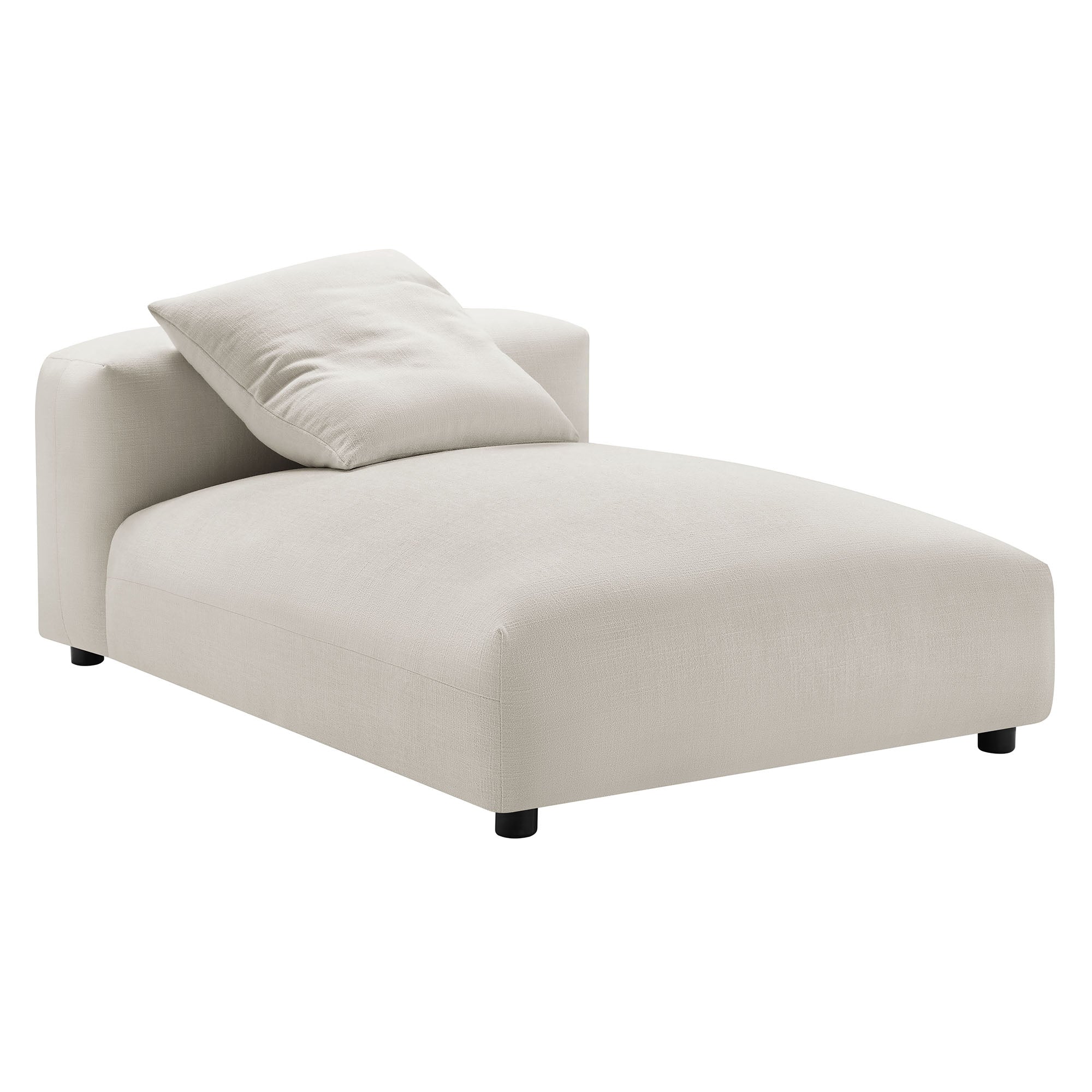 Solace Modular Upholstered Fabric Armless Chaise Lounge by Modway - East Shore Modern Home Furnishings