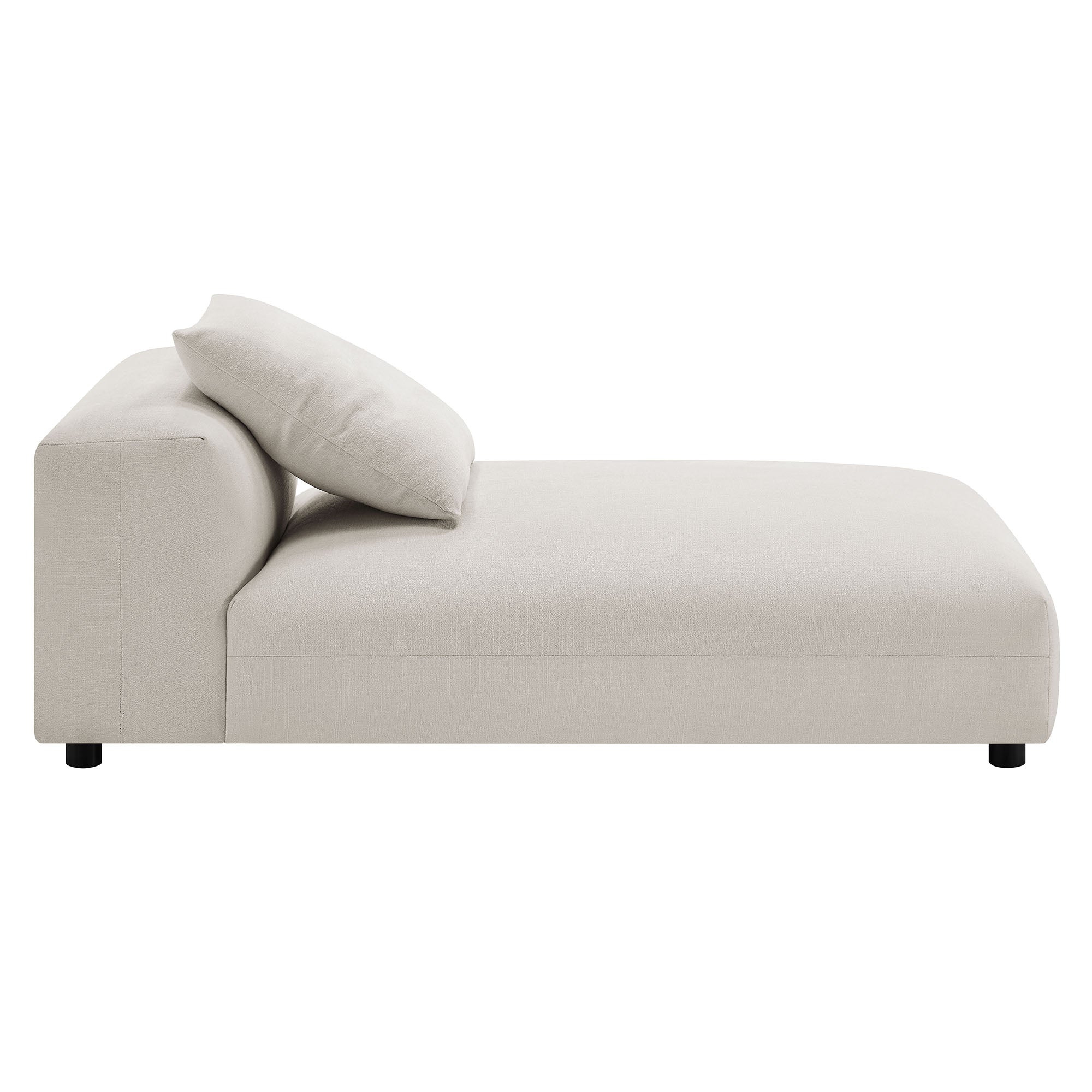 Solace Modular Upholstered Fabric Armless Chaise Lounge by Modway - East Shore Modern Home Furnishings