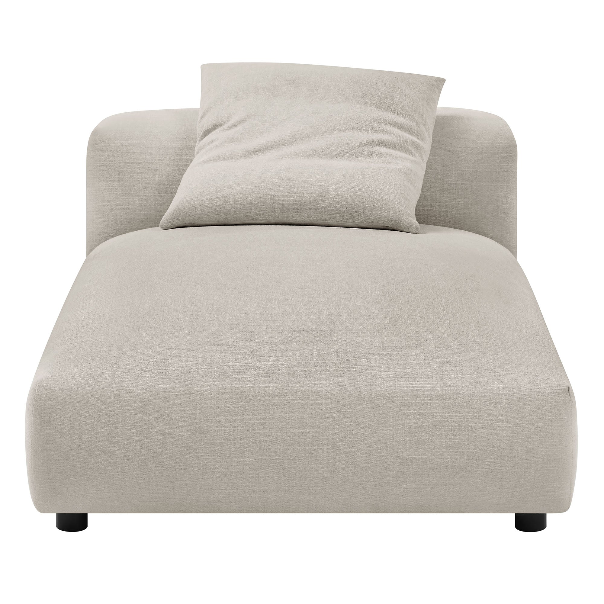 Solace Modular Upholstered Fabric Armless Chaise Lounge by Modway - East Shore Modern Home Furnishings